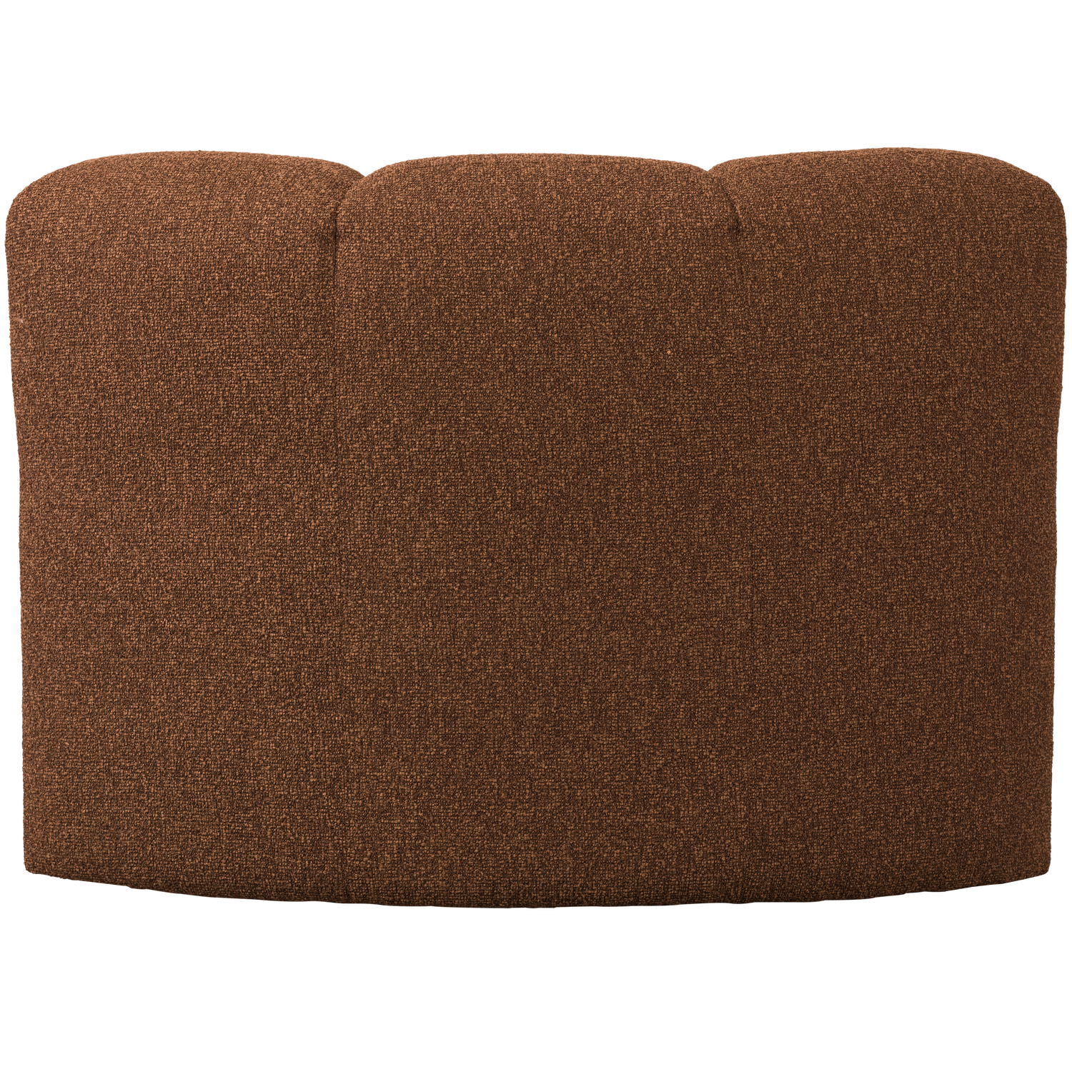 MOJO BENCH Modular Sofa - Rusty Brown Mélange Boucle Corner Element