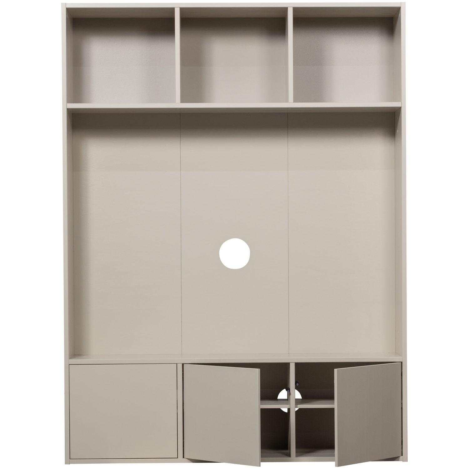 Šatní skříň RTV MEGGY šedá