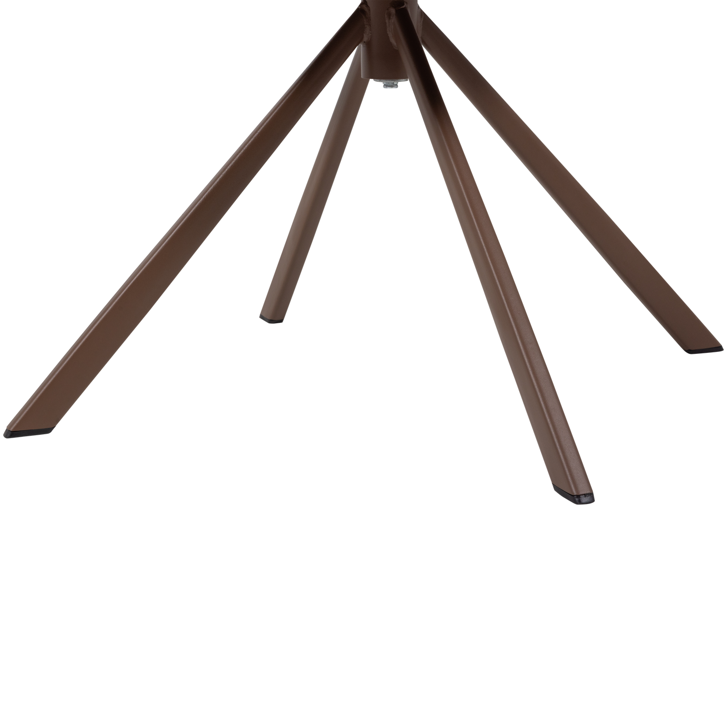 FEMKE Brown Chenille Swivel Chair