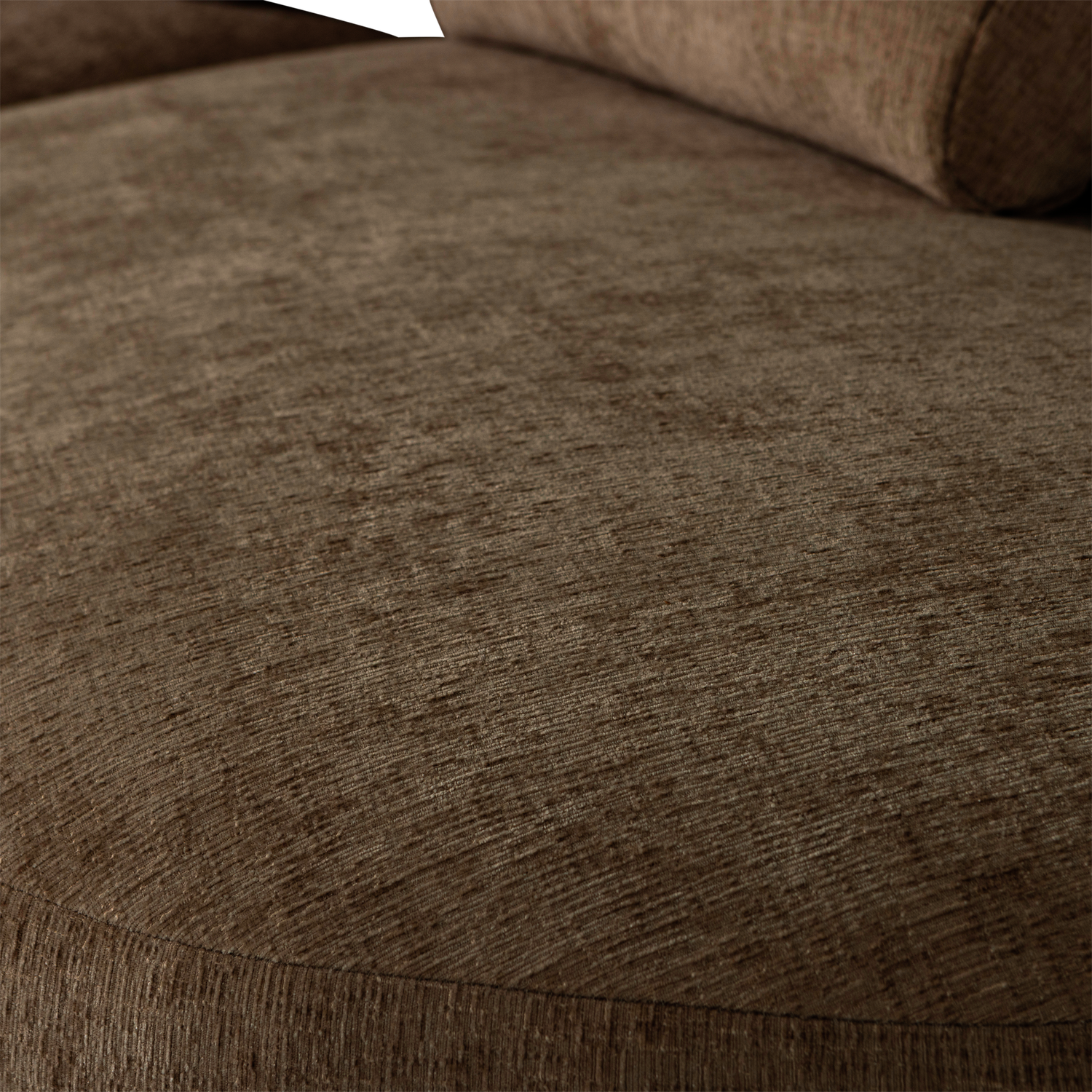 Pohovka půlkruhová pro 4 osoby BATAVIER hnědá