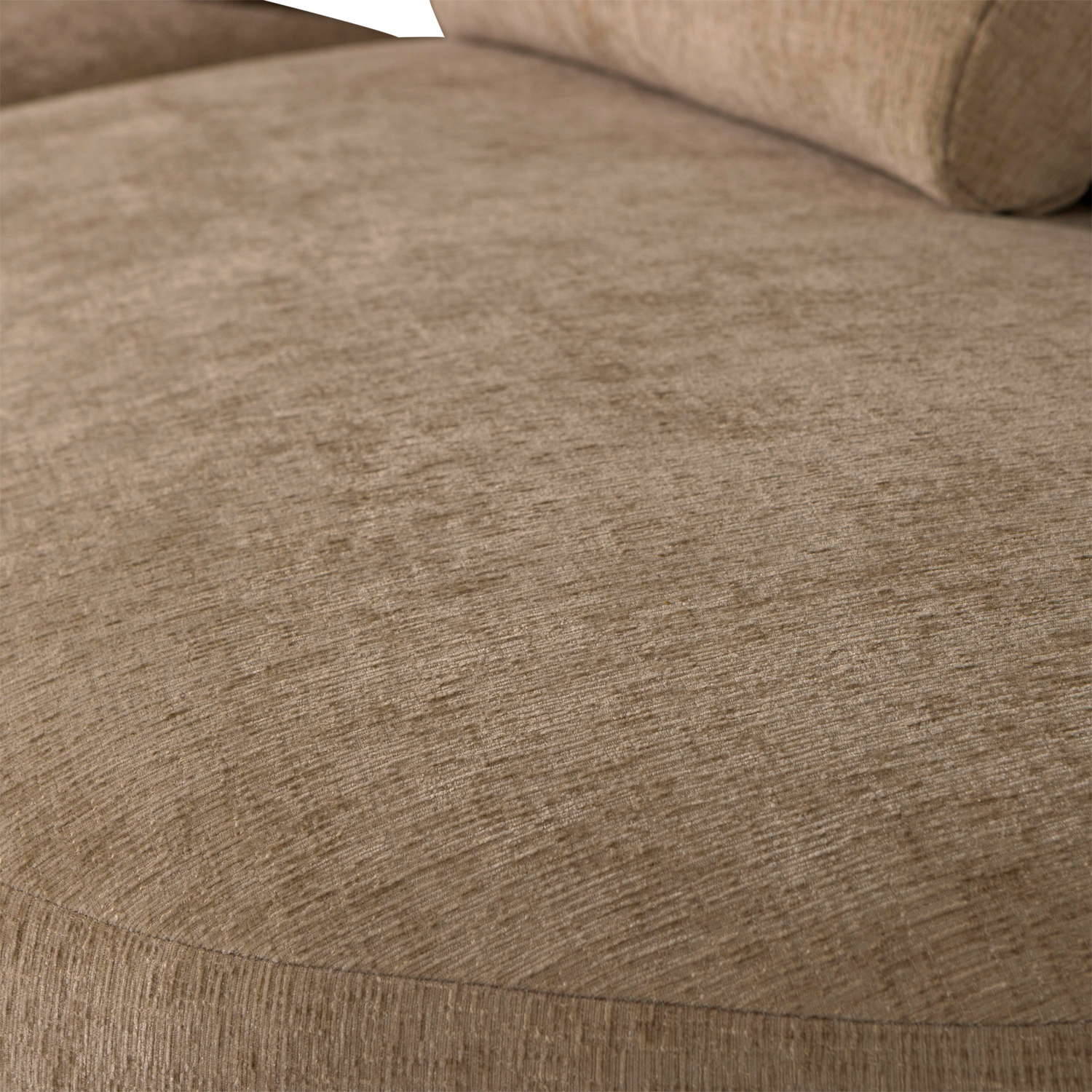 Pohovka půlkruhová pro 4 osoby BATAVIER jasně hnědá