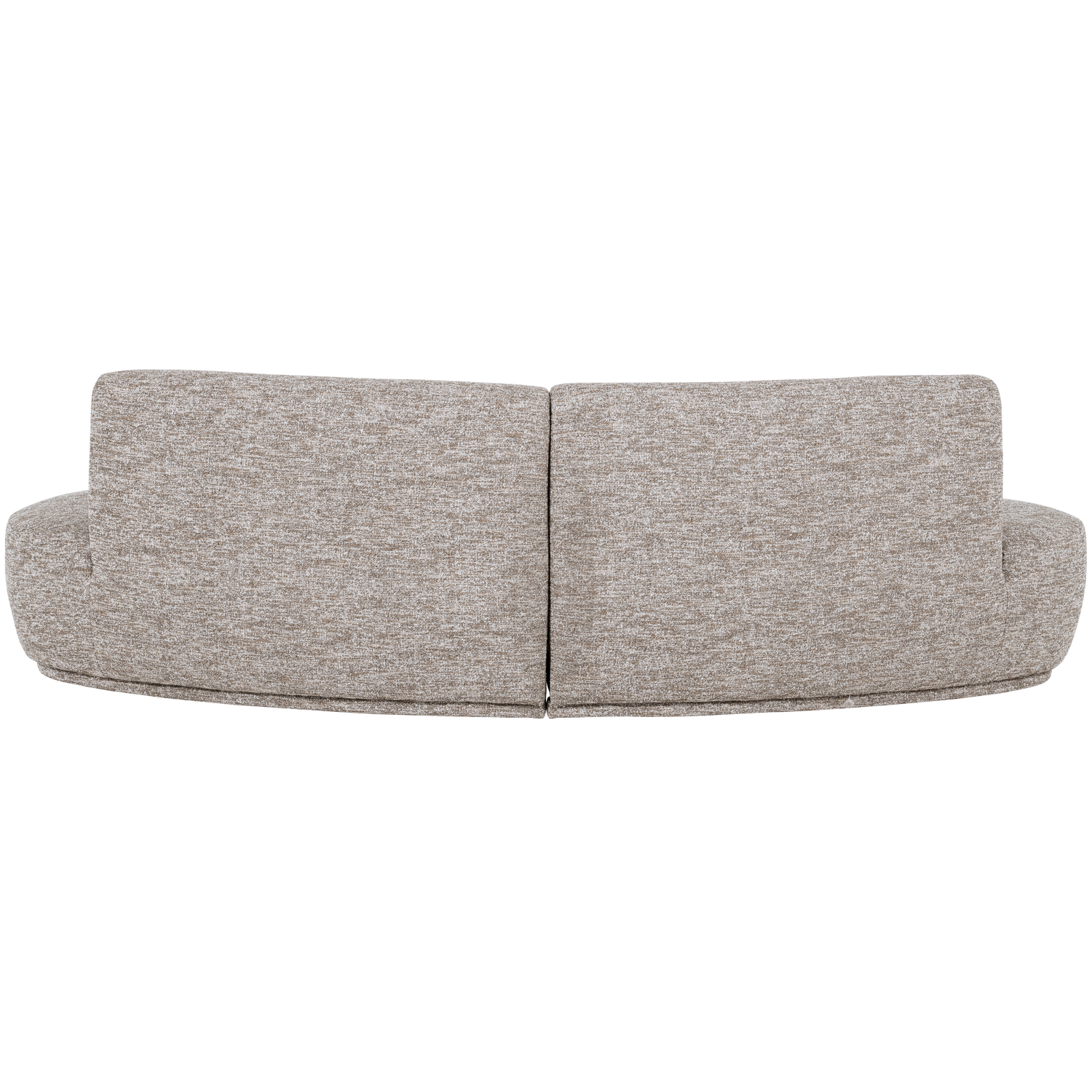 Pohovka půlkruhová pro 4 osoby BATAVIER pískový melír