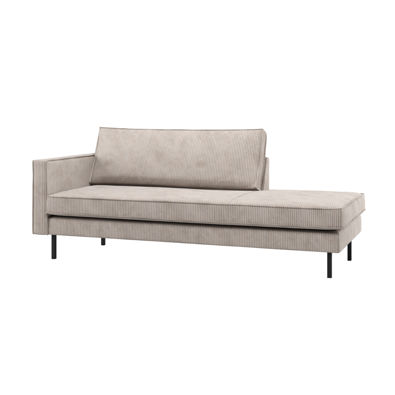 Szezlong levostranný RODEO ecru štruks