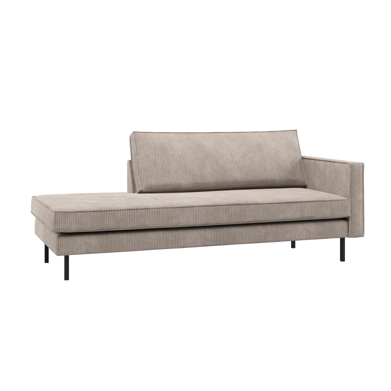 Szezlong pravostranný RODEO pískový štruks