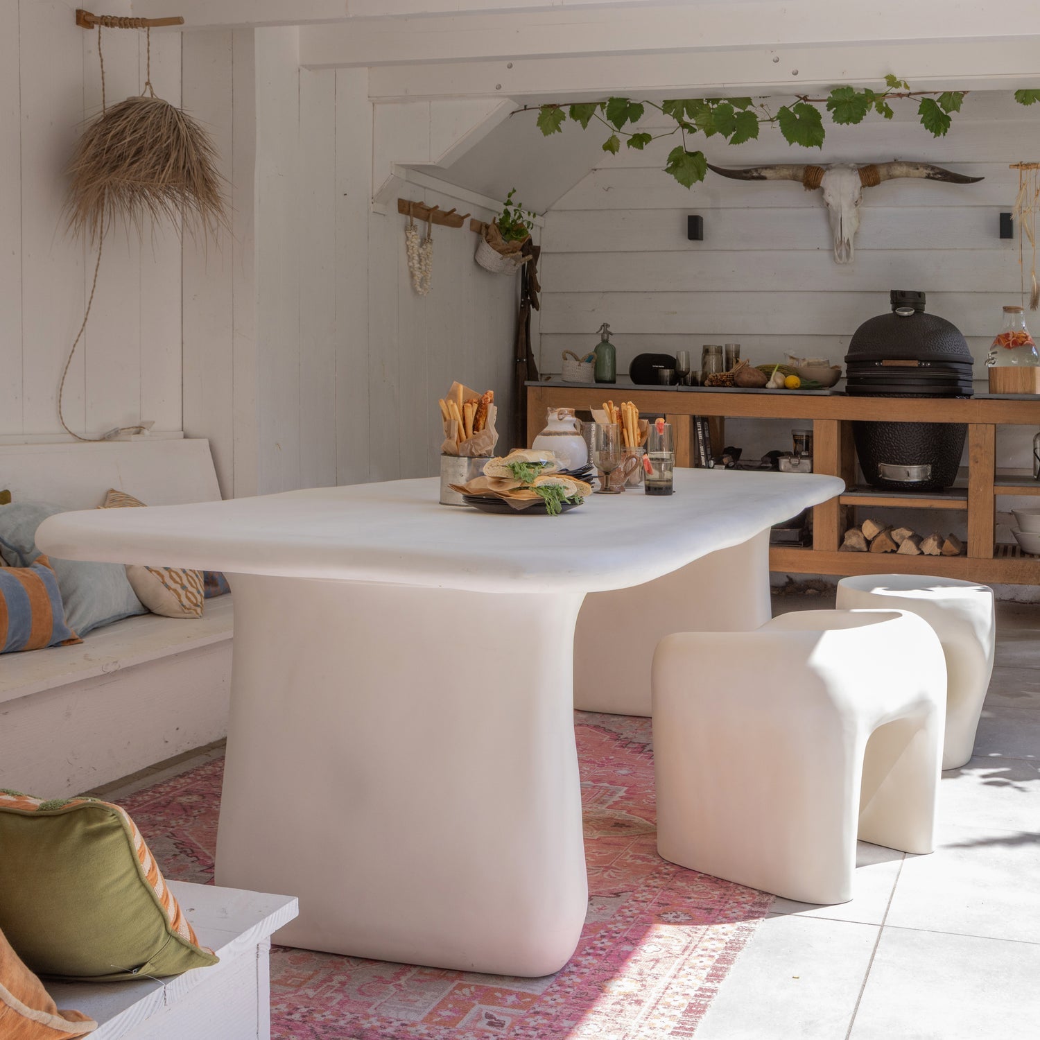 Zahradní stůl NIVO krémový