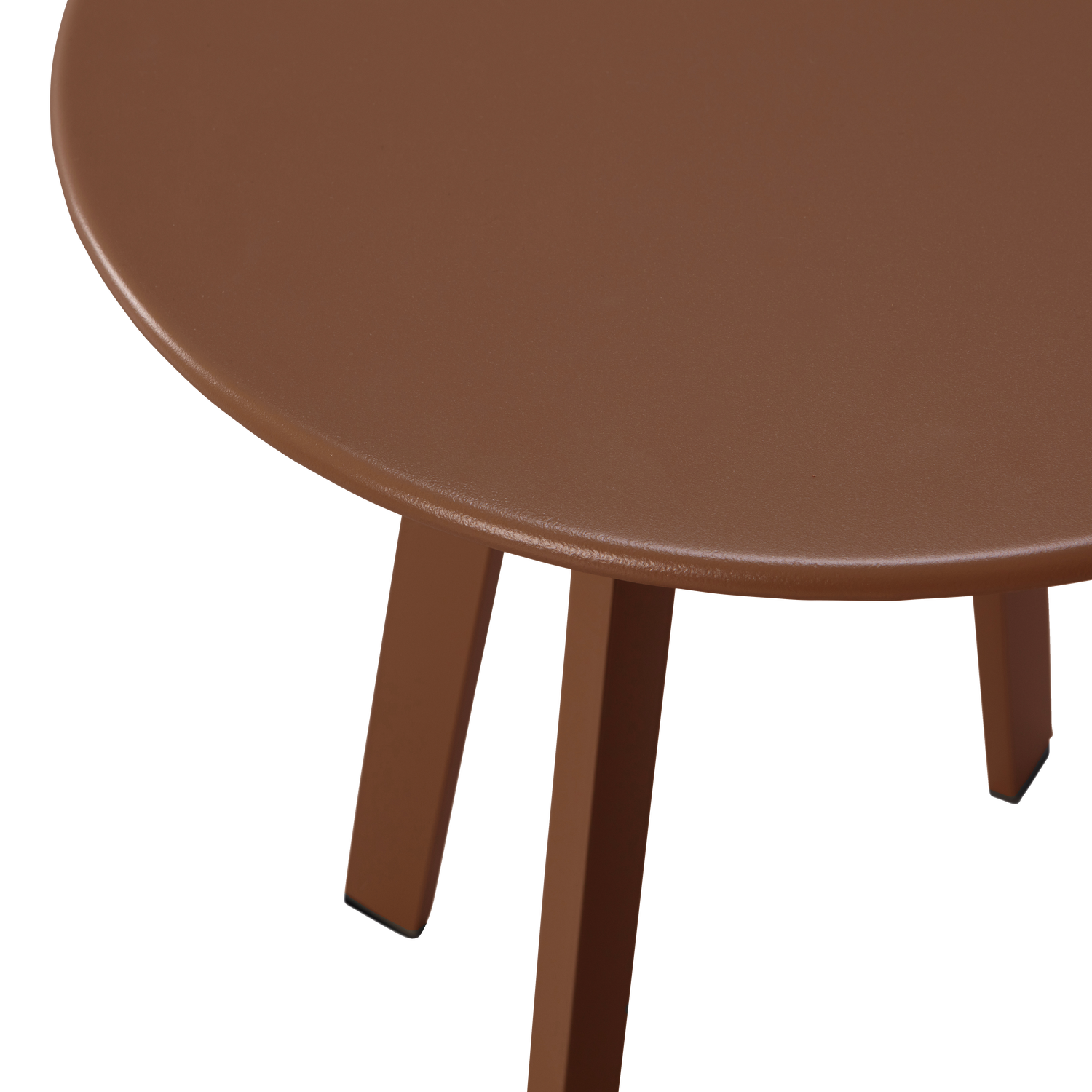 Boční zahradní stolek FER hnědý