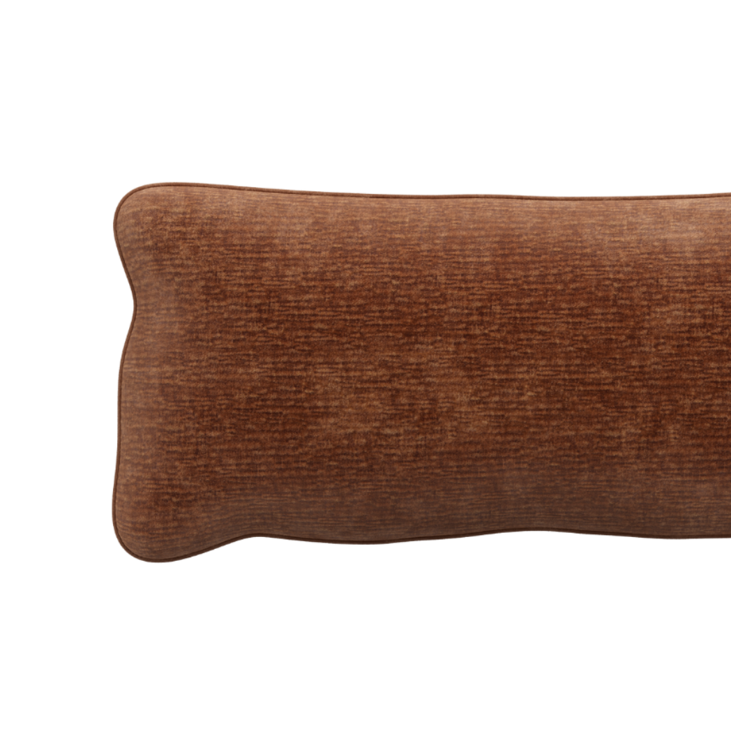 Polštář BEAN cihlový šenil