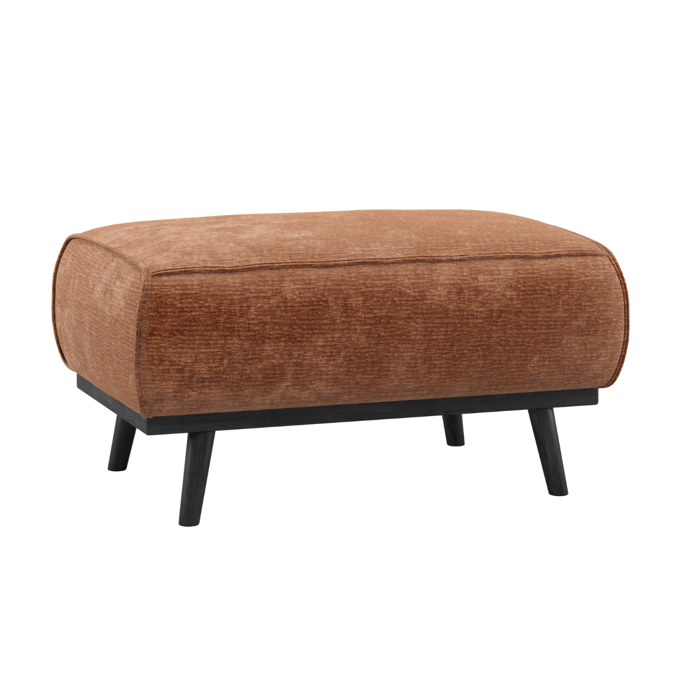 STATEMENT Brick Chenille Ottoman