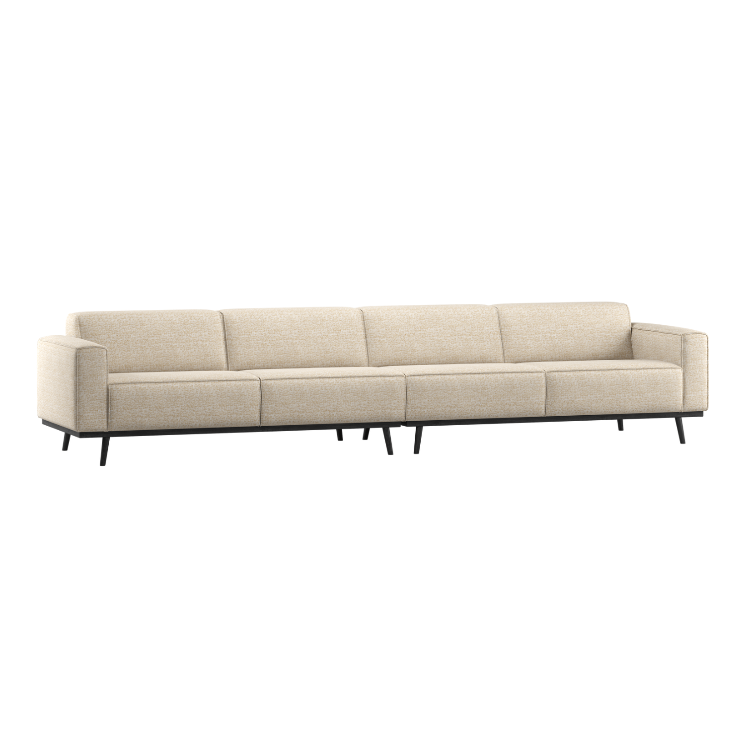4-Seater Sofa STATEMENT Beige Melange