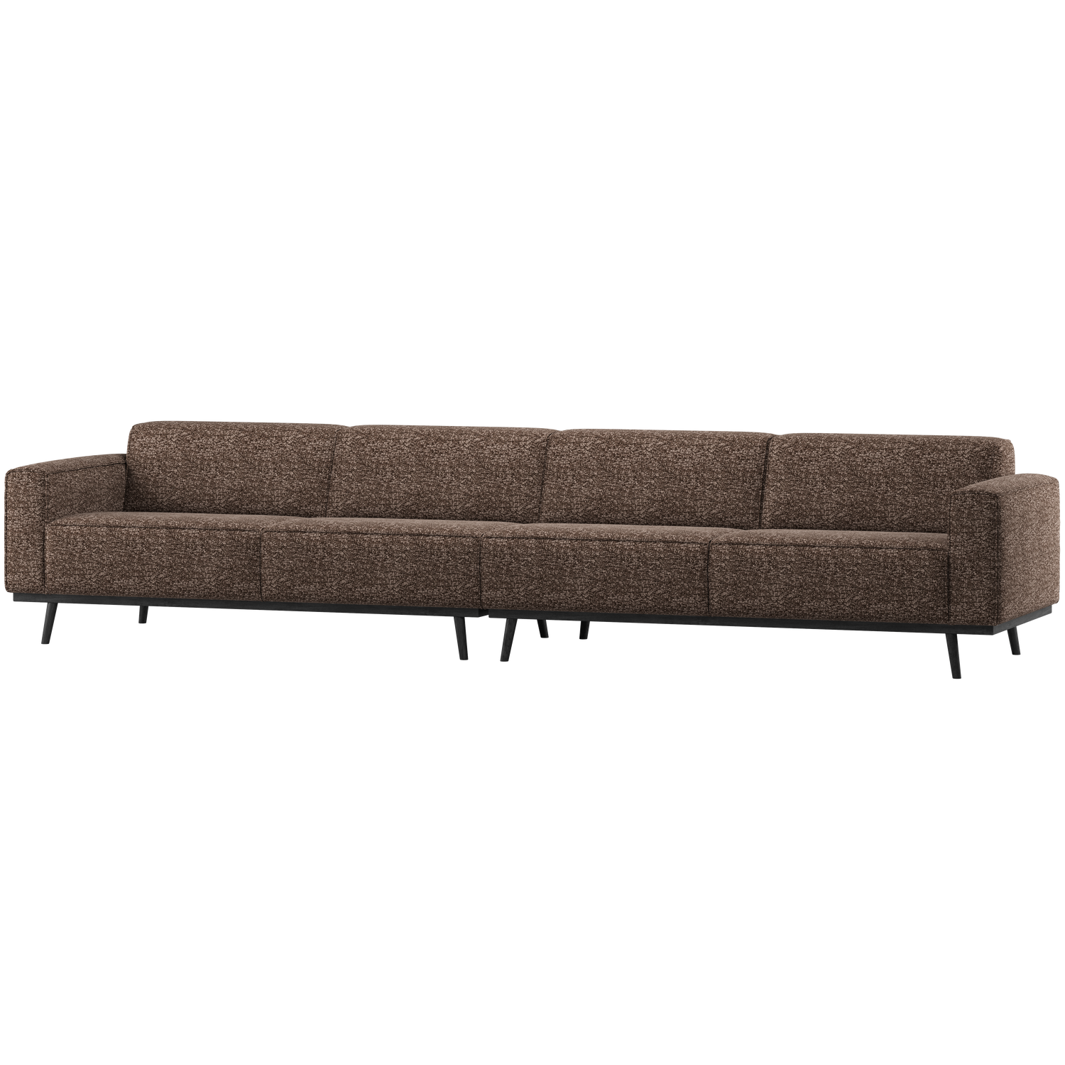 4-Seater Sofa STATEMENT Brown Mélange