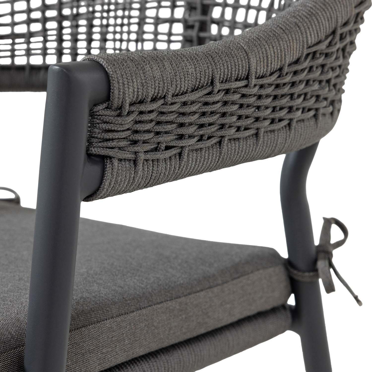 RILO Garden Chair in Gray-Brown