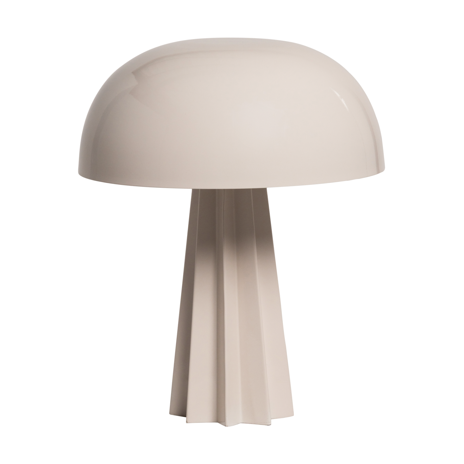 Stolní lampa VIREL světle šedá