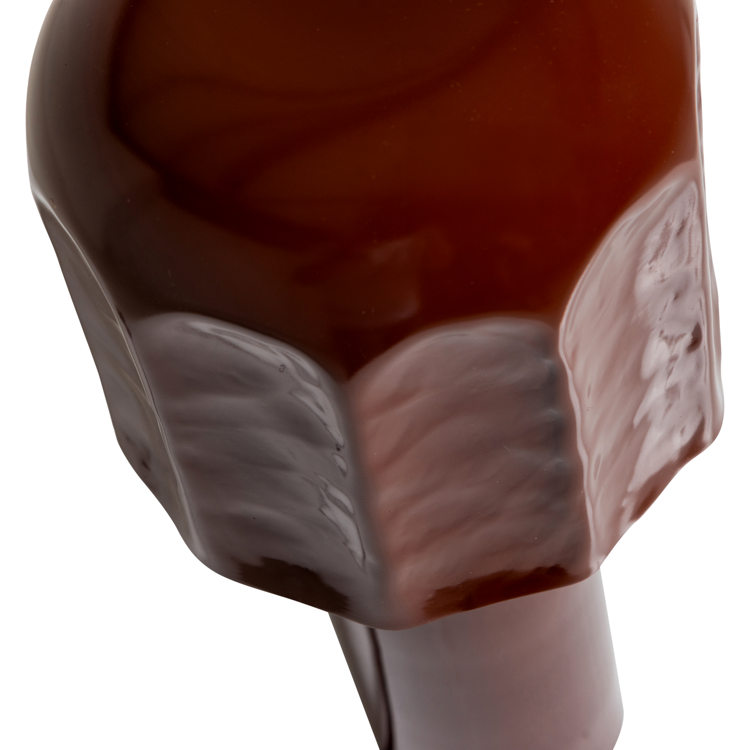 LUMIRA Table Lamp in Burgundy