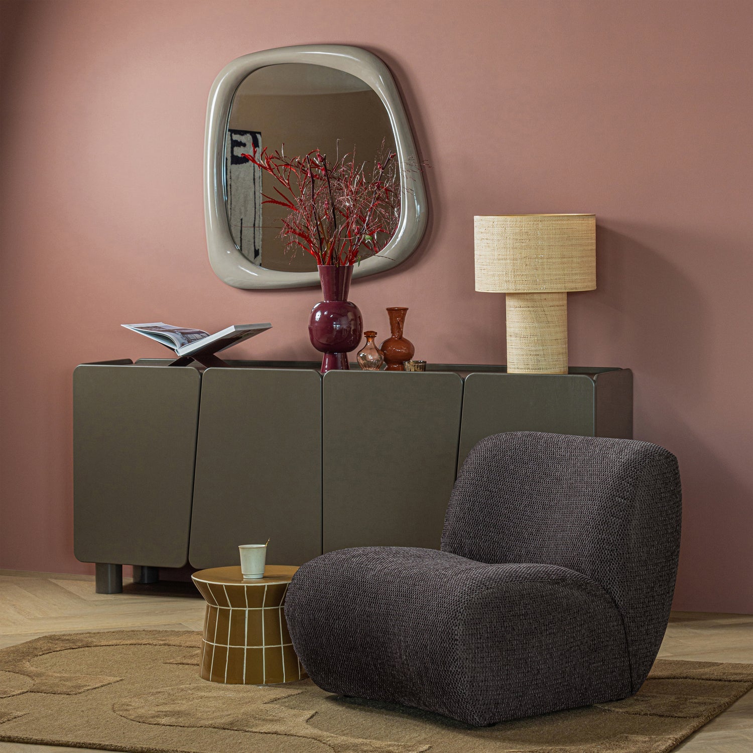 Konferenční stolek PLU medový