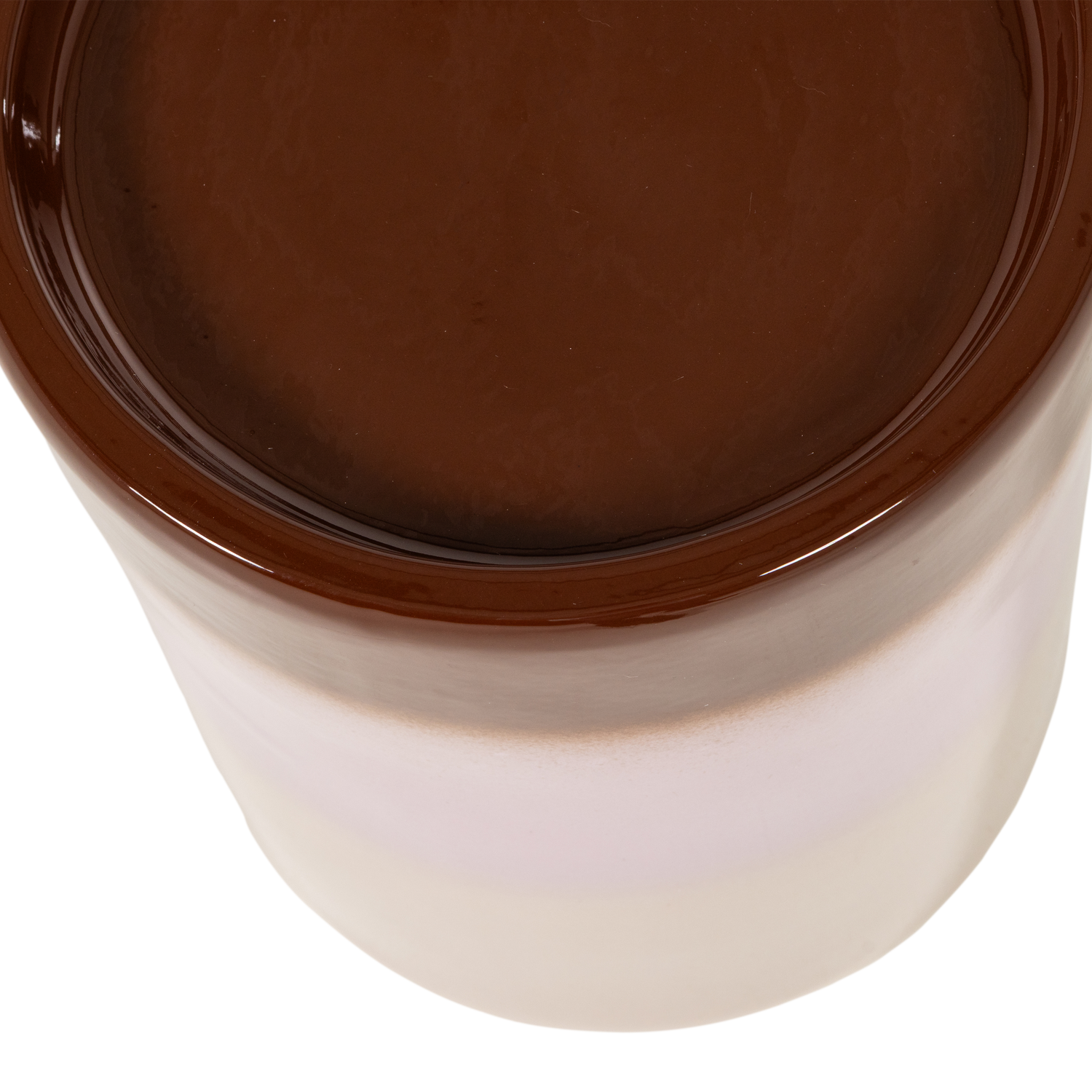 Boční stolek OLLO růžový s hnědým