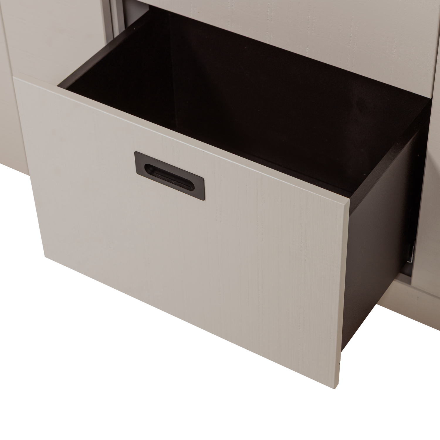 SLIDE BARN Sliding Wardrobe in Grey Beige