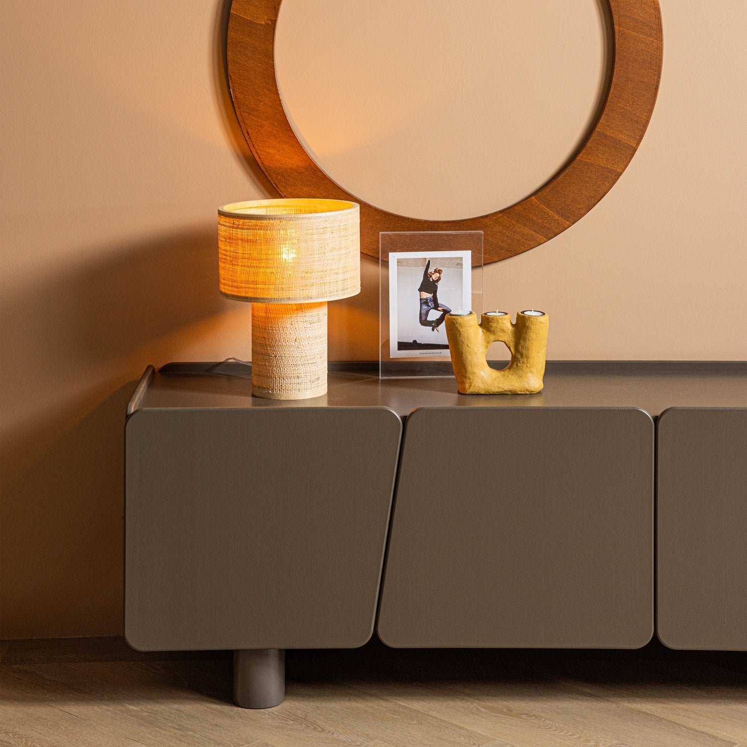 Stolní lampa SYRO rafie