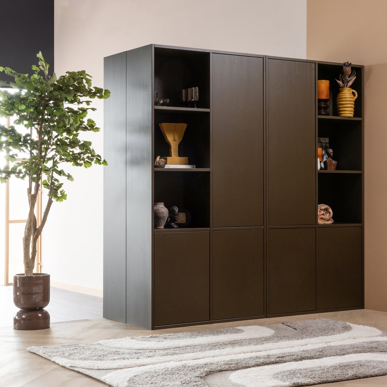 Hrnček TOVAL hnědý