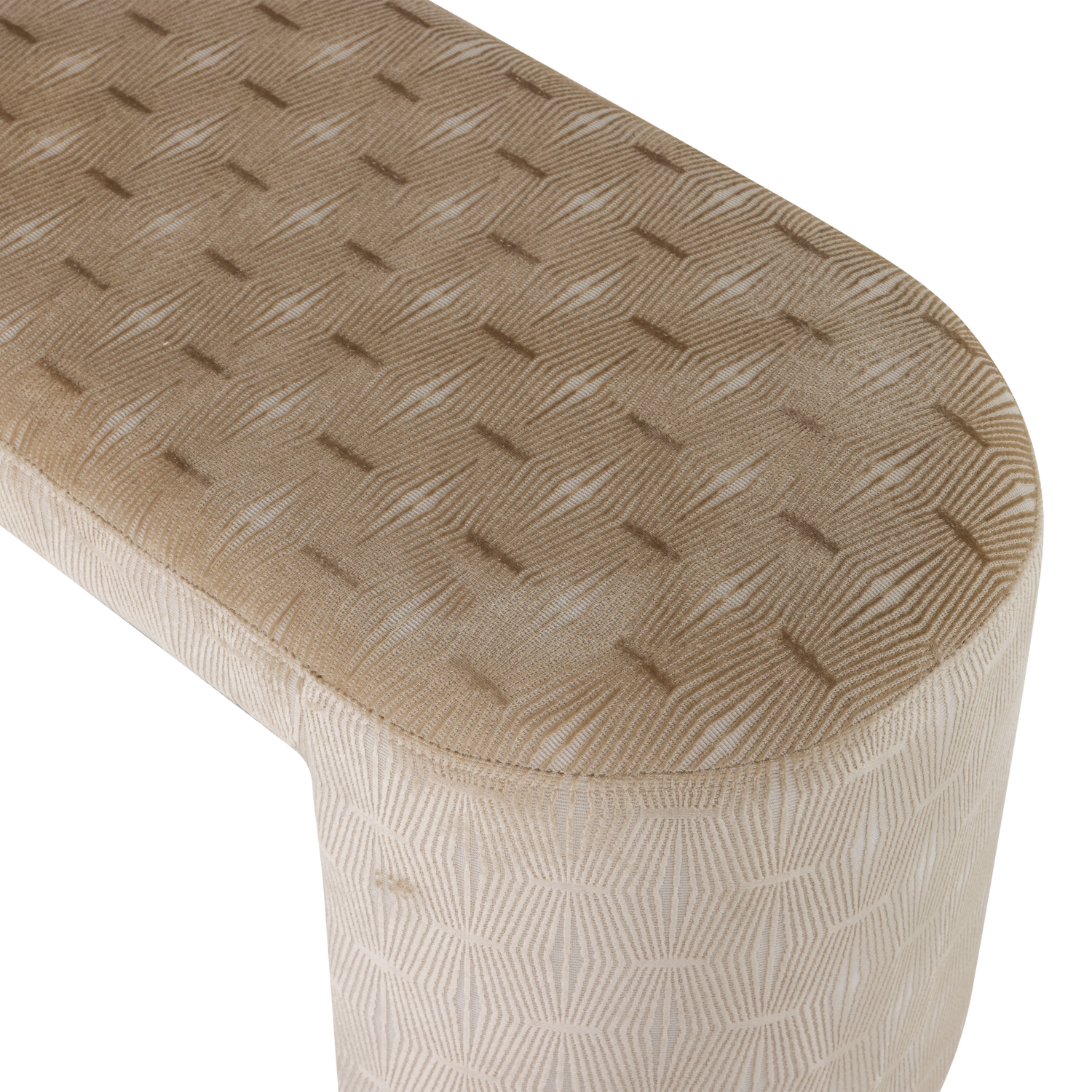 Lavice JACOB béžová s pruhy