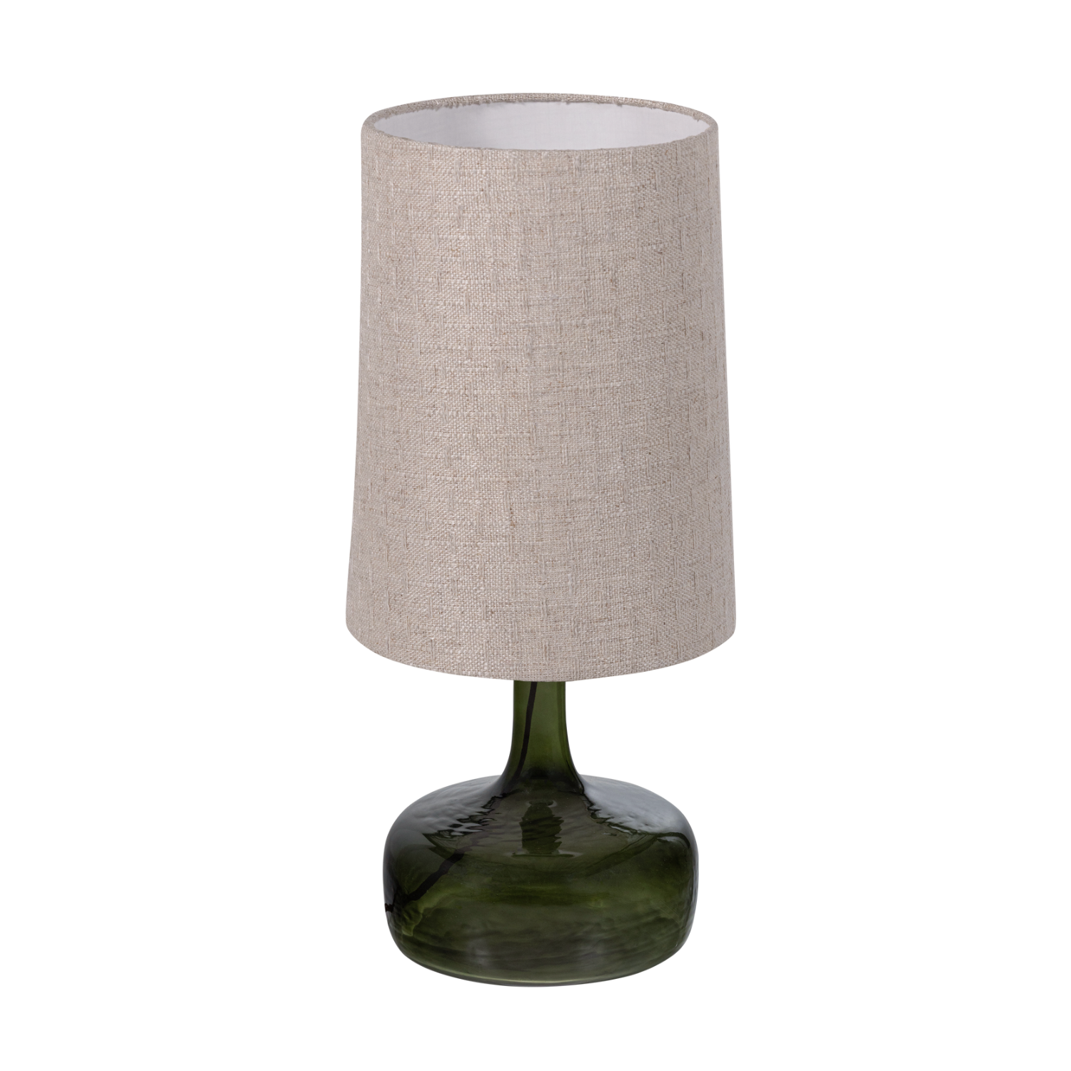 LUMA Table Lamp Green Glass