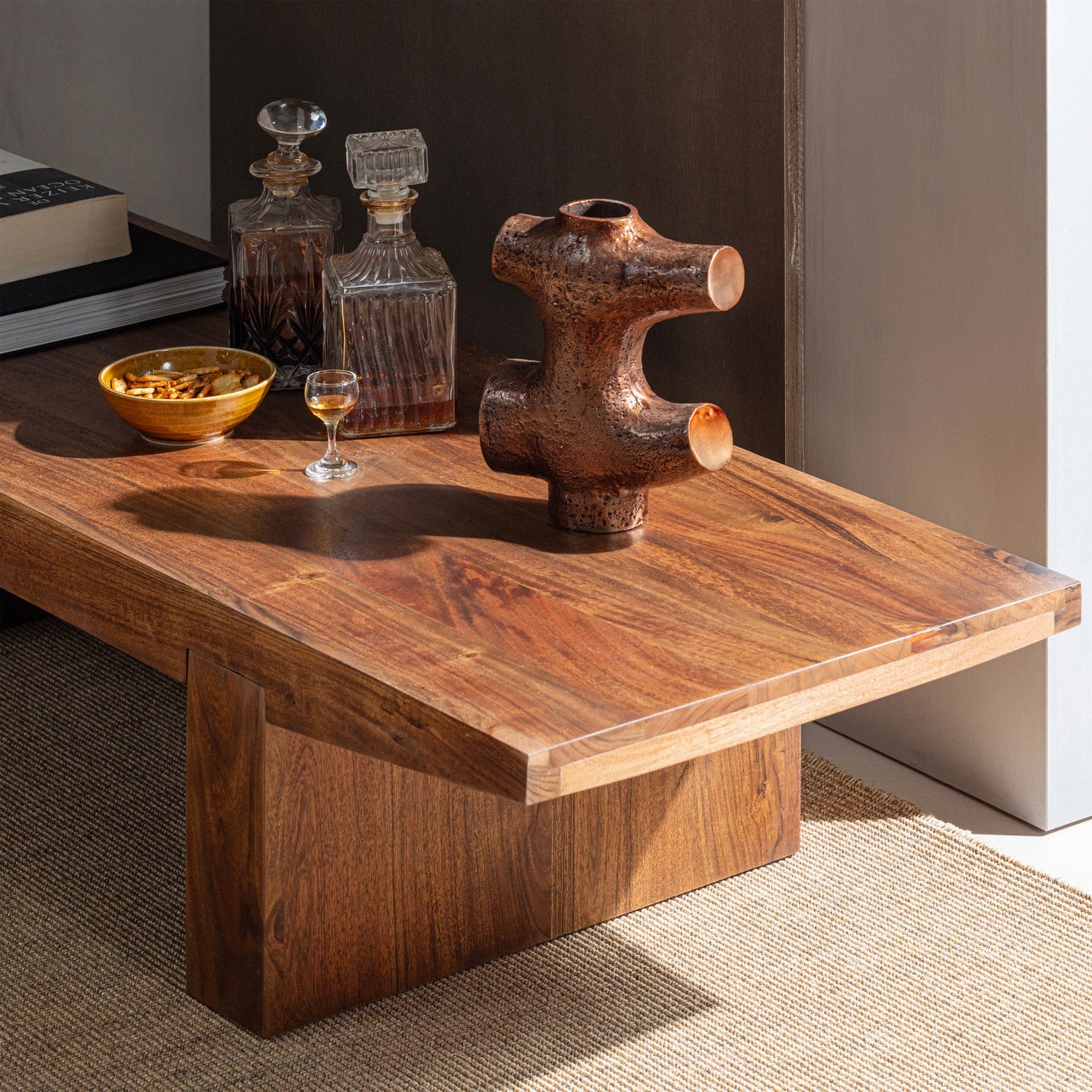 ERON Coffee Table Acacia Wood