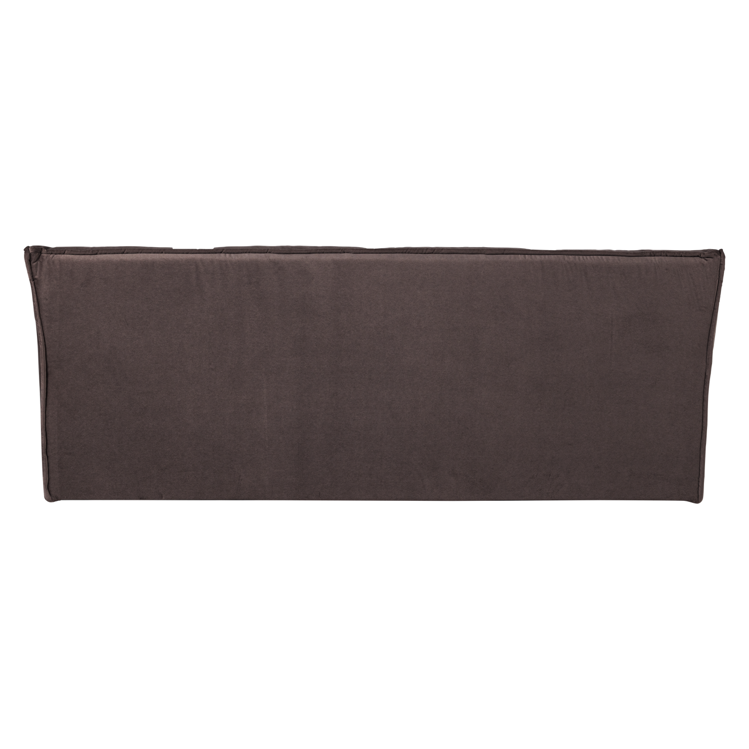 Velvet Sofa CLUSTER - 3-Seater Module in Chocolate