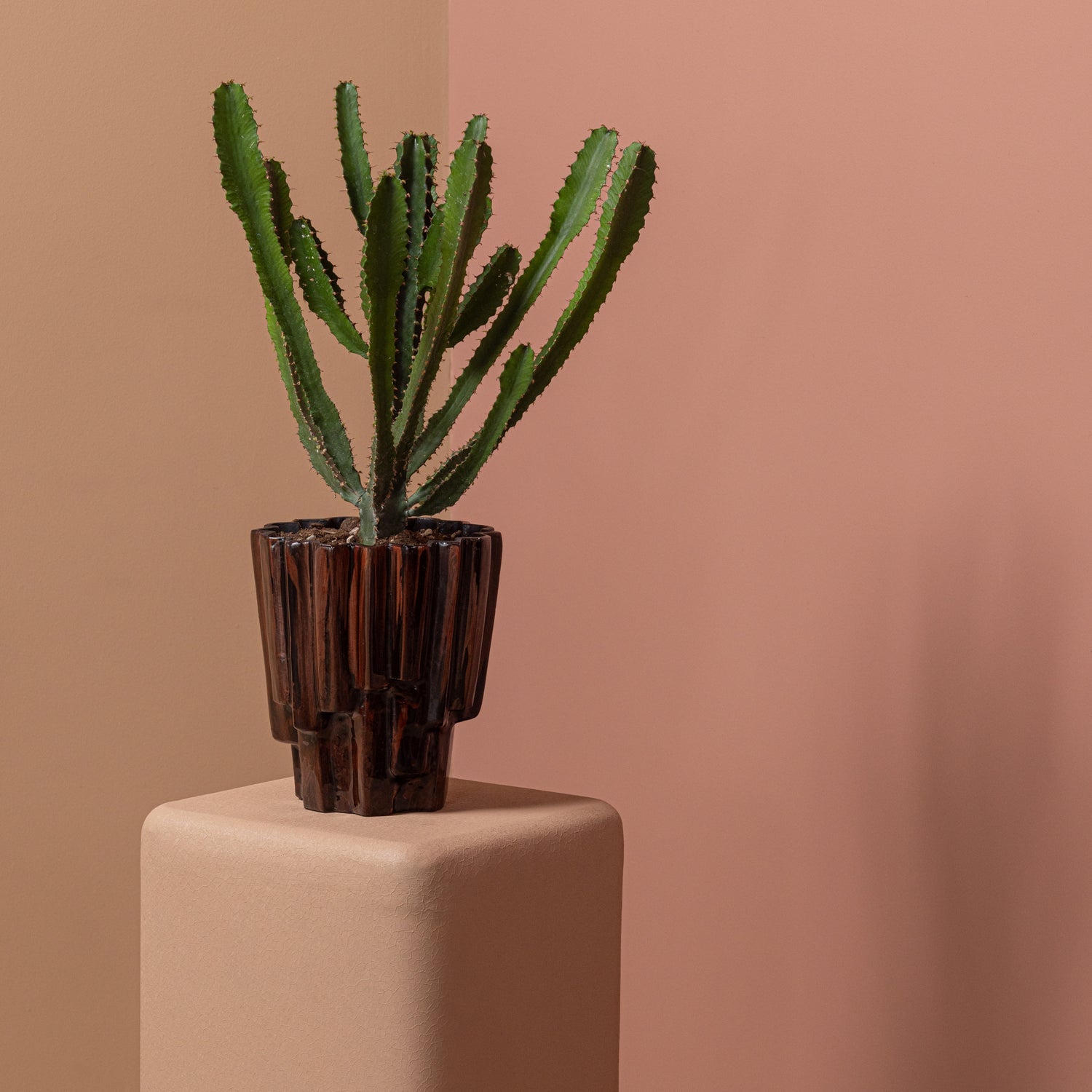 Pink LUEN Plant Stand