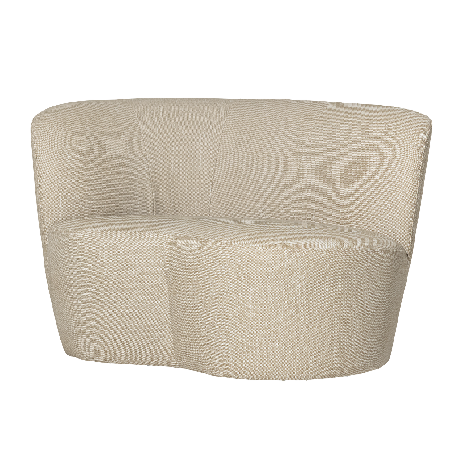 Zahradní pohovka levostranná STONE písková