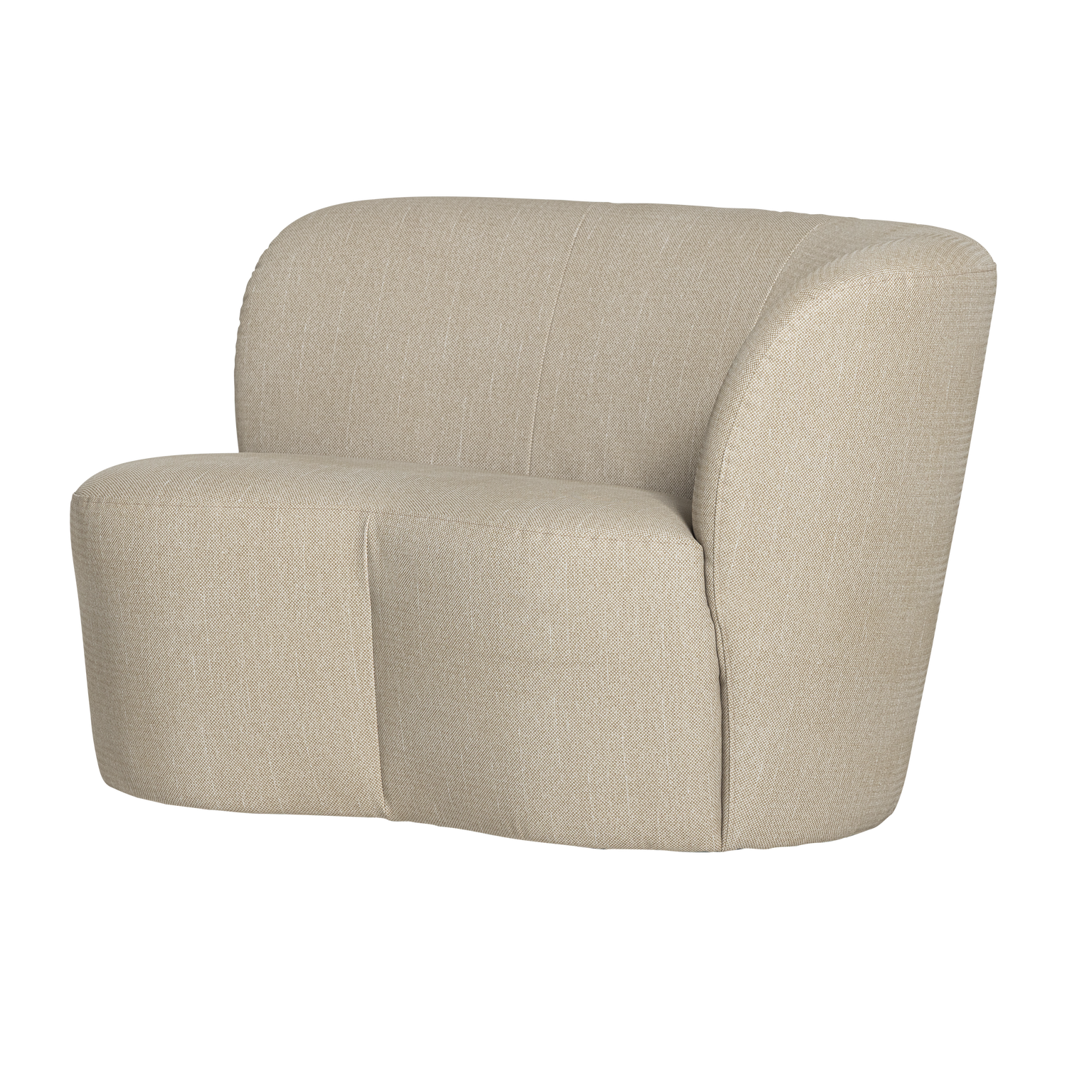 Zahradní pohovka pravostranná STONE písková