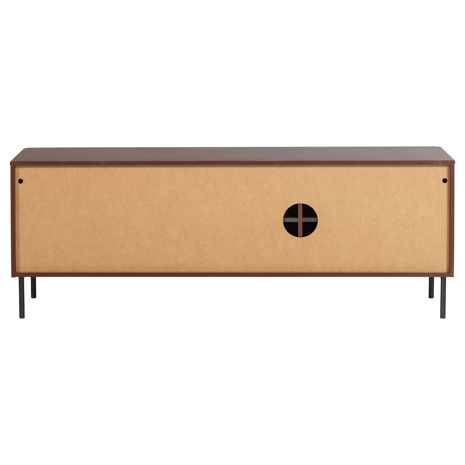 GUNNAR TV Cabinet in Burgundy