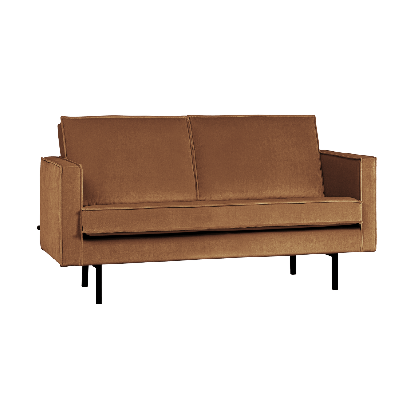 Sofa sametová 2-osobová RODEO medová