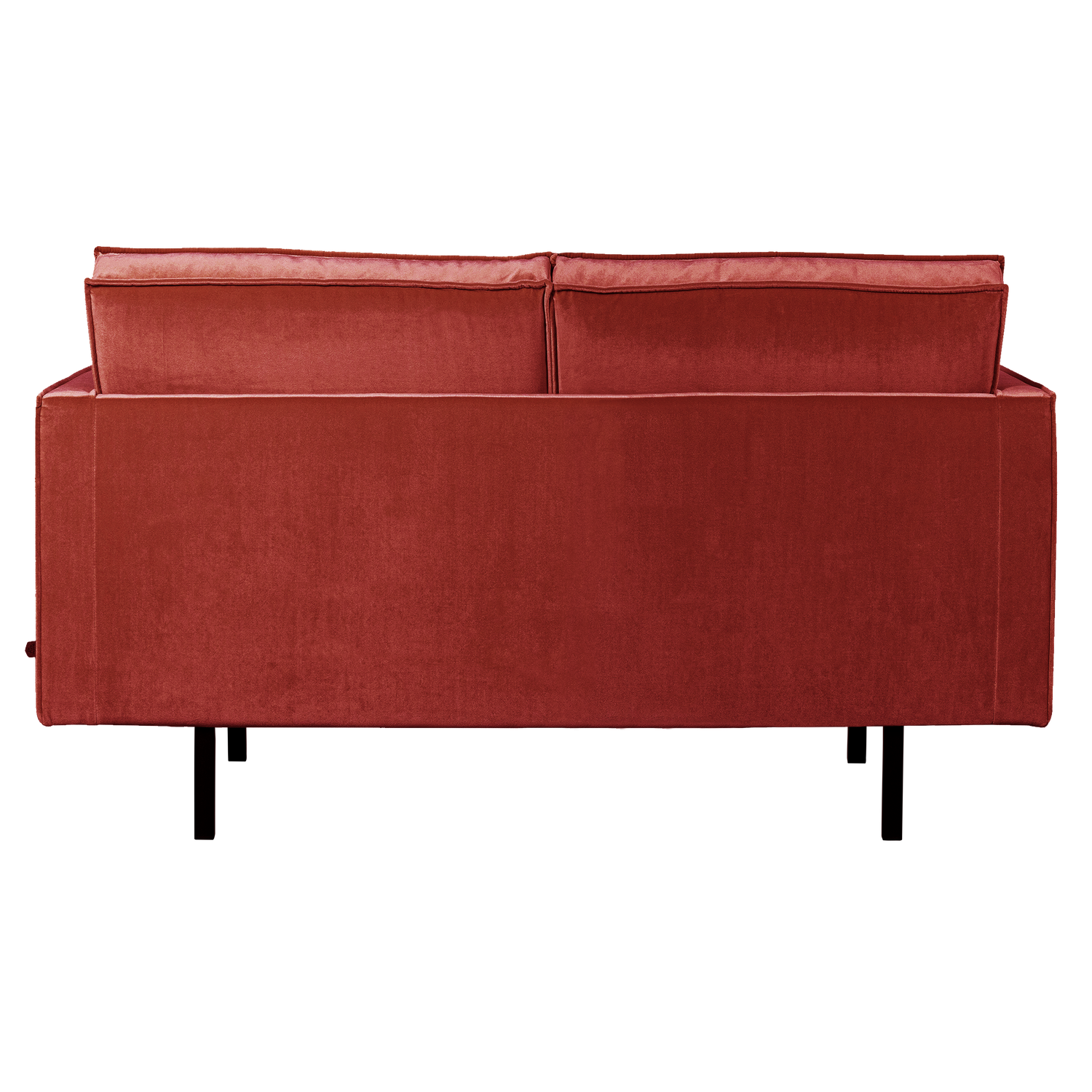 Sofa sametová 2-osobová RODEO kaštanová