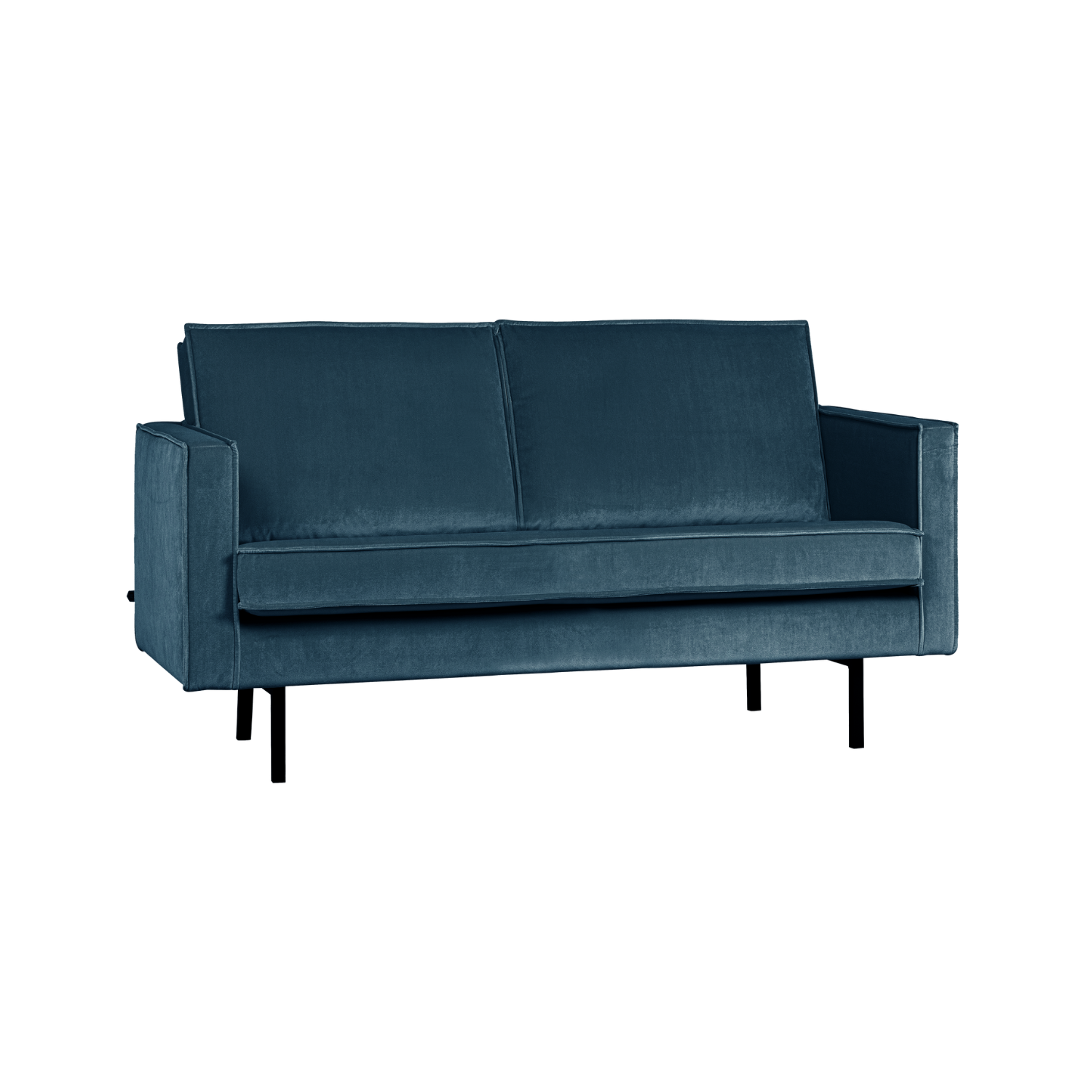 Sofa sametová 2-osobová RODEO modrá