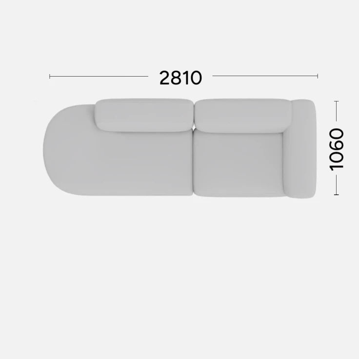 Narożnik lewostronny BABBLE personalizowany