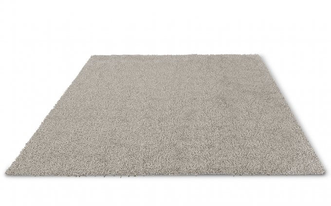 GRAVEL gray carpet with long pile