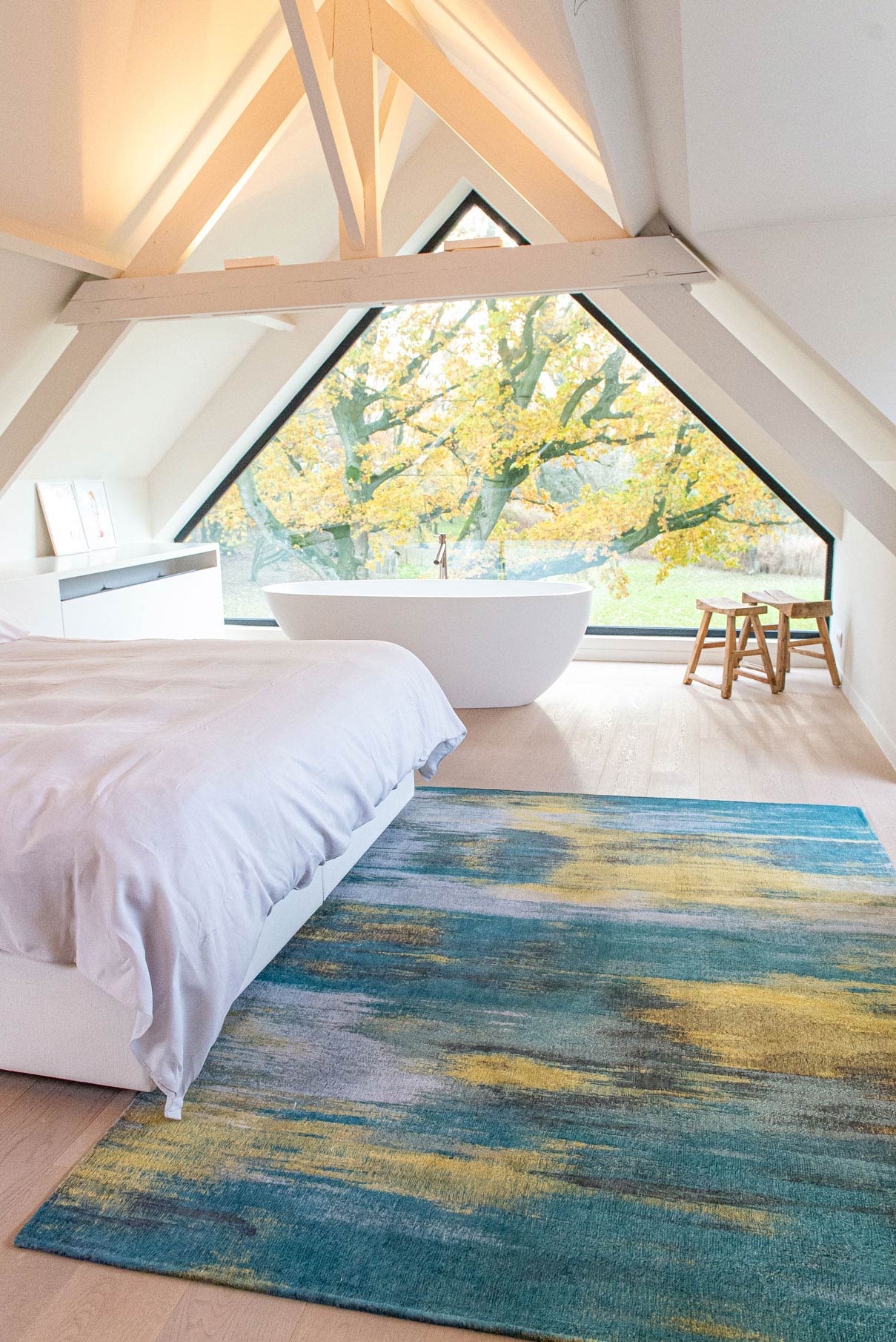 Koberec MONETTI NYMPHEA MODRÝ