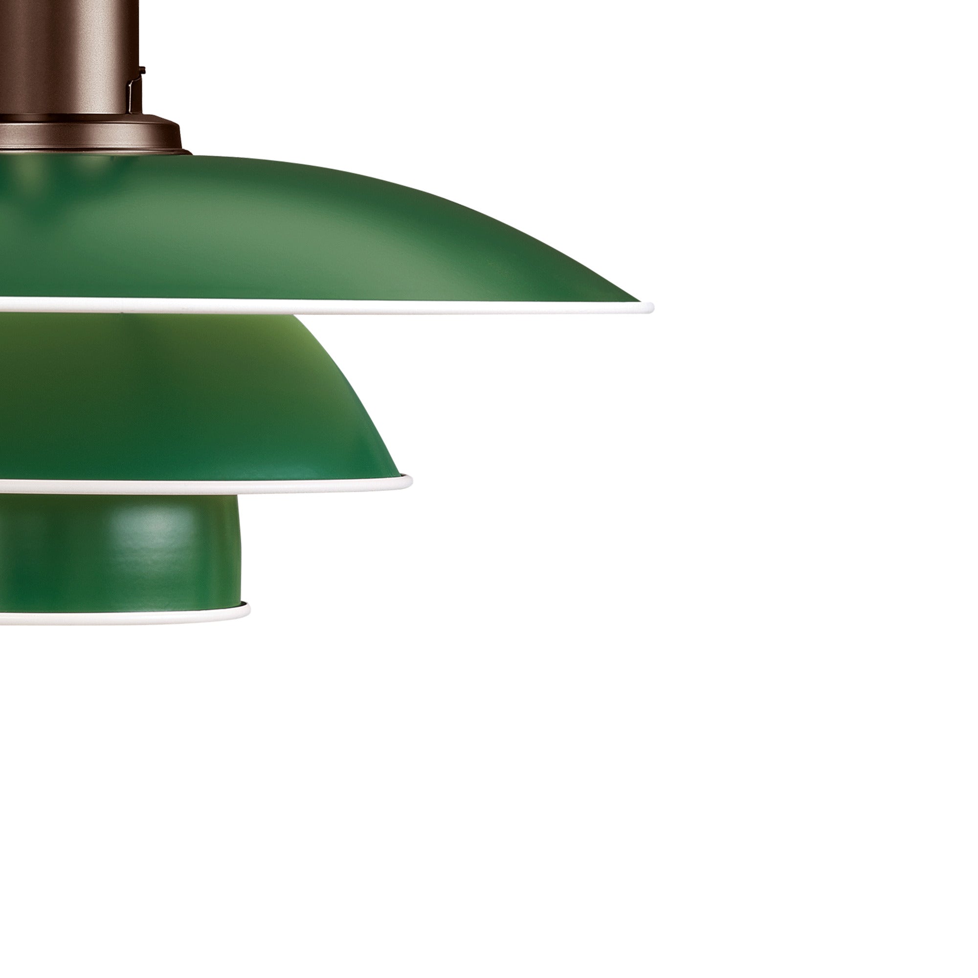Závěsná lampa PH 3½-3 METAL zelená