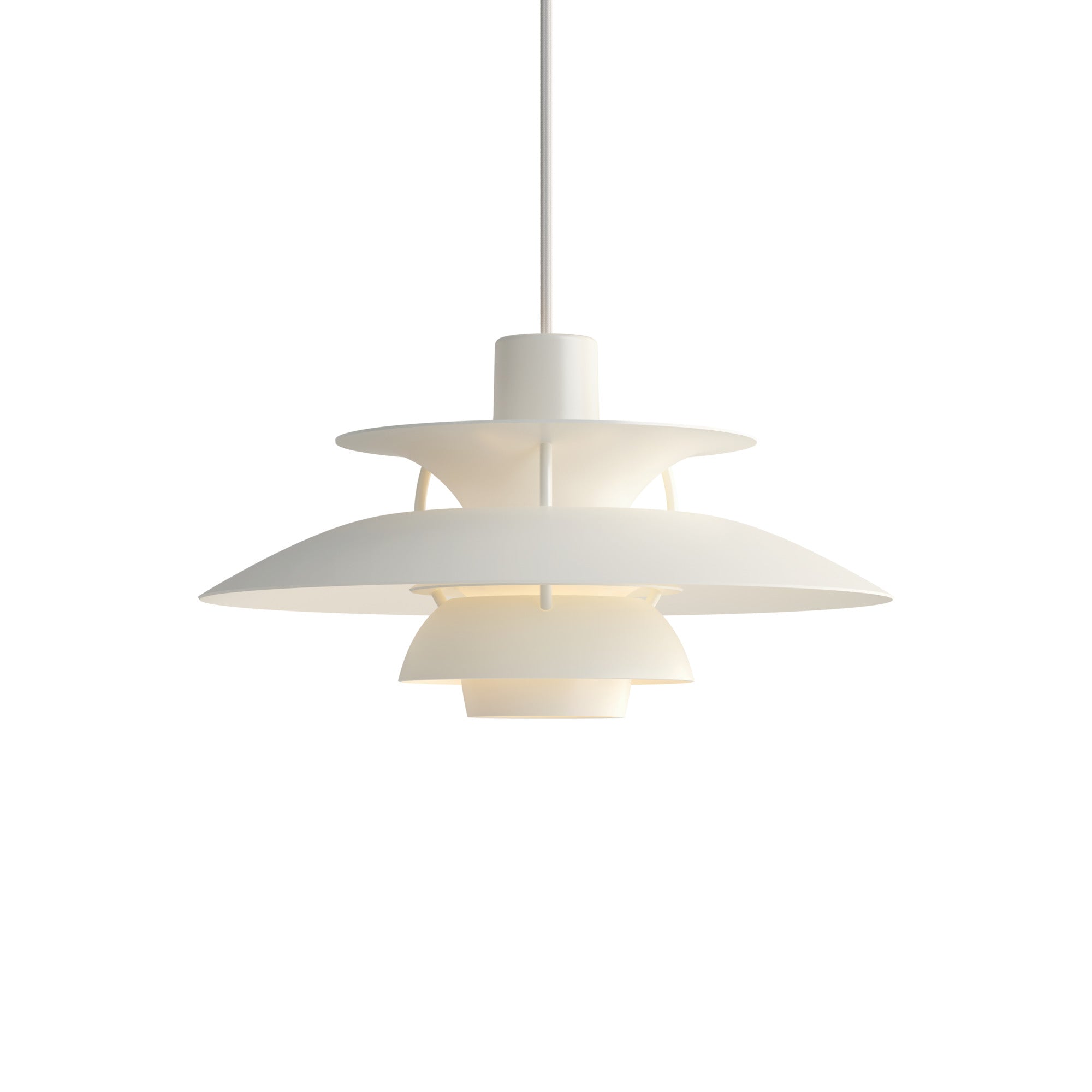 PH 5 Pendant Lamp Monochromatic White