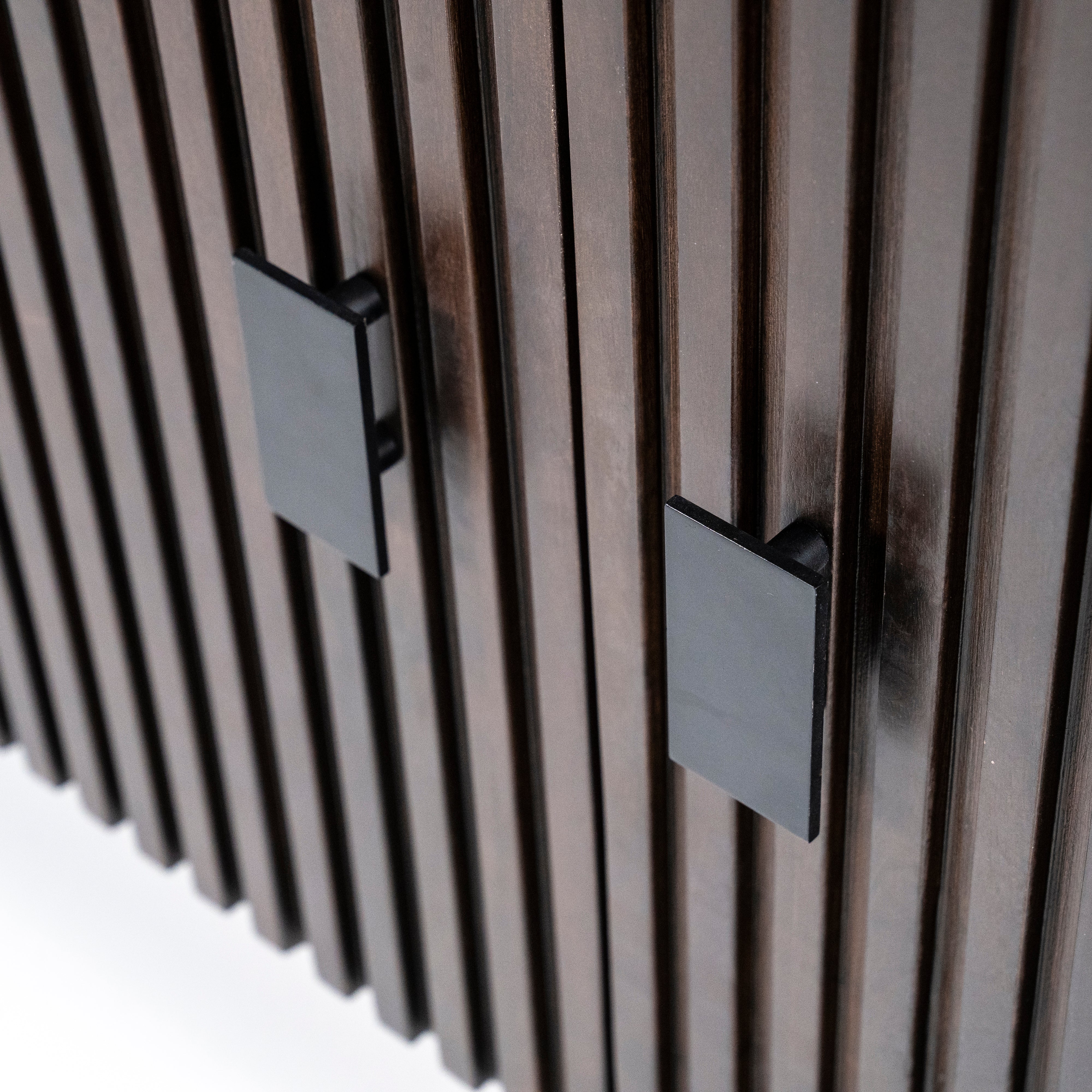 Komoda REMI ciemnobrązowe drewno mango