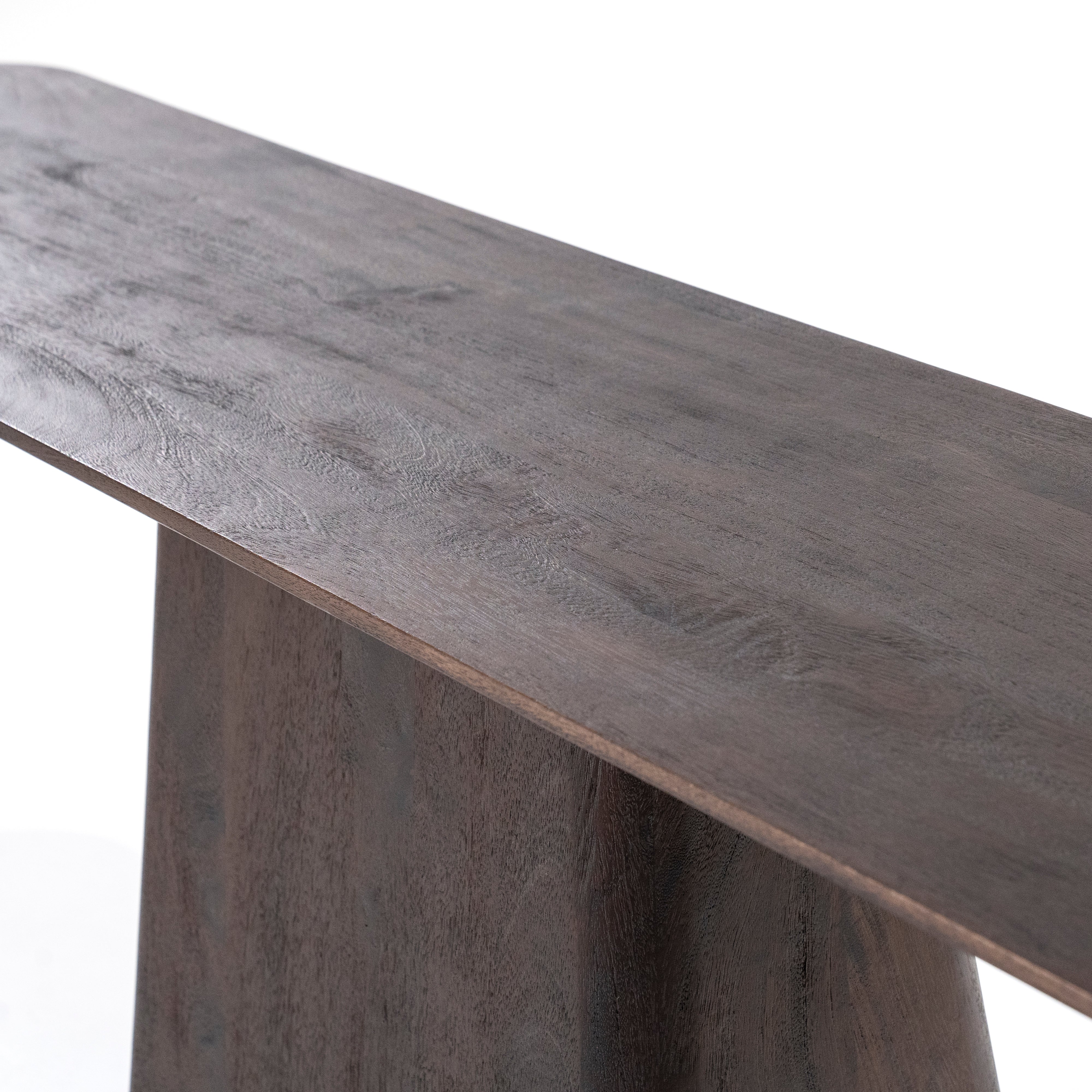 Konsola ARON drewno mango