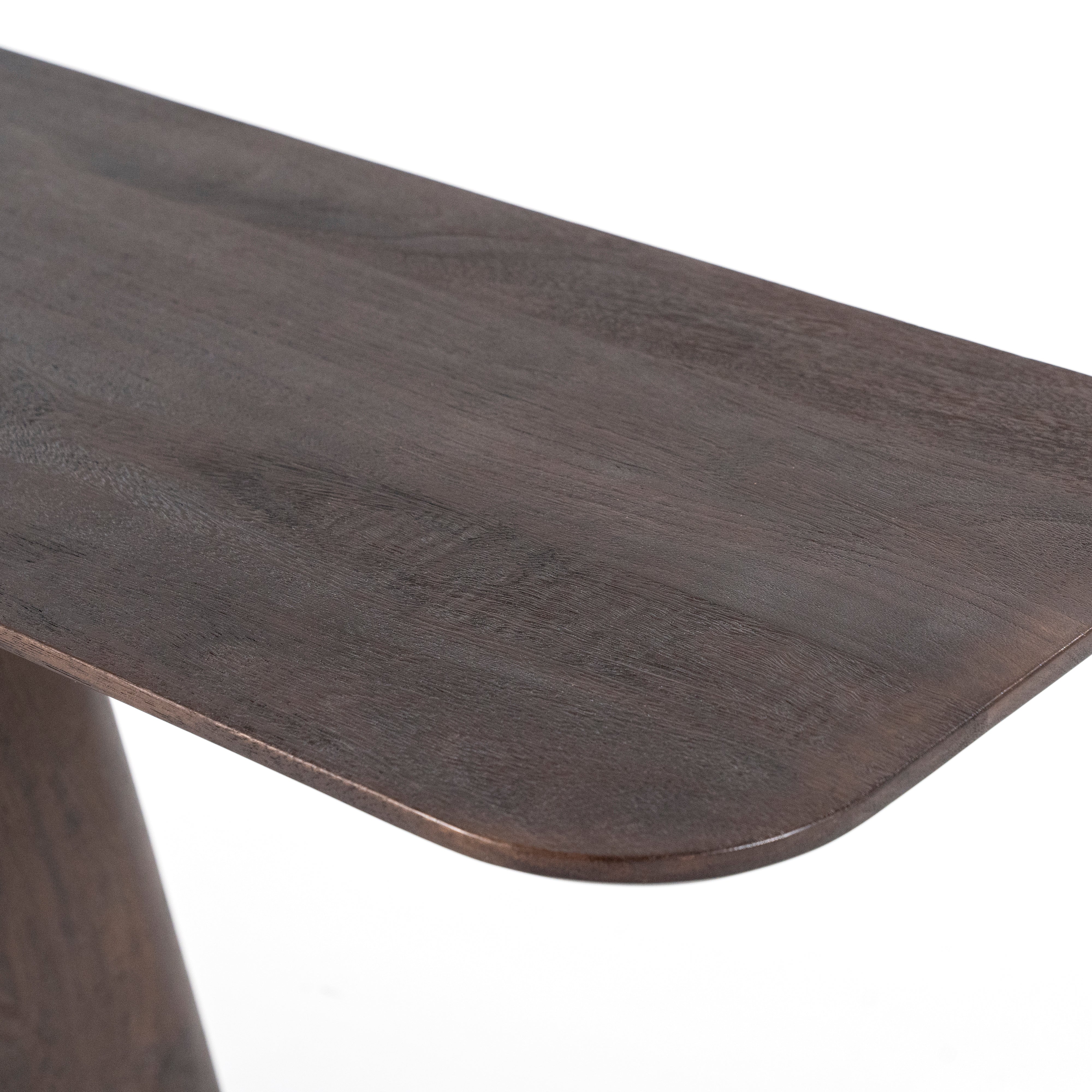 Konsola ARON drewno mango