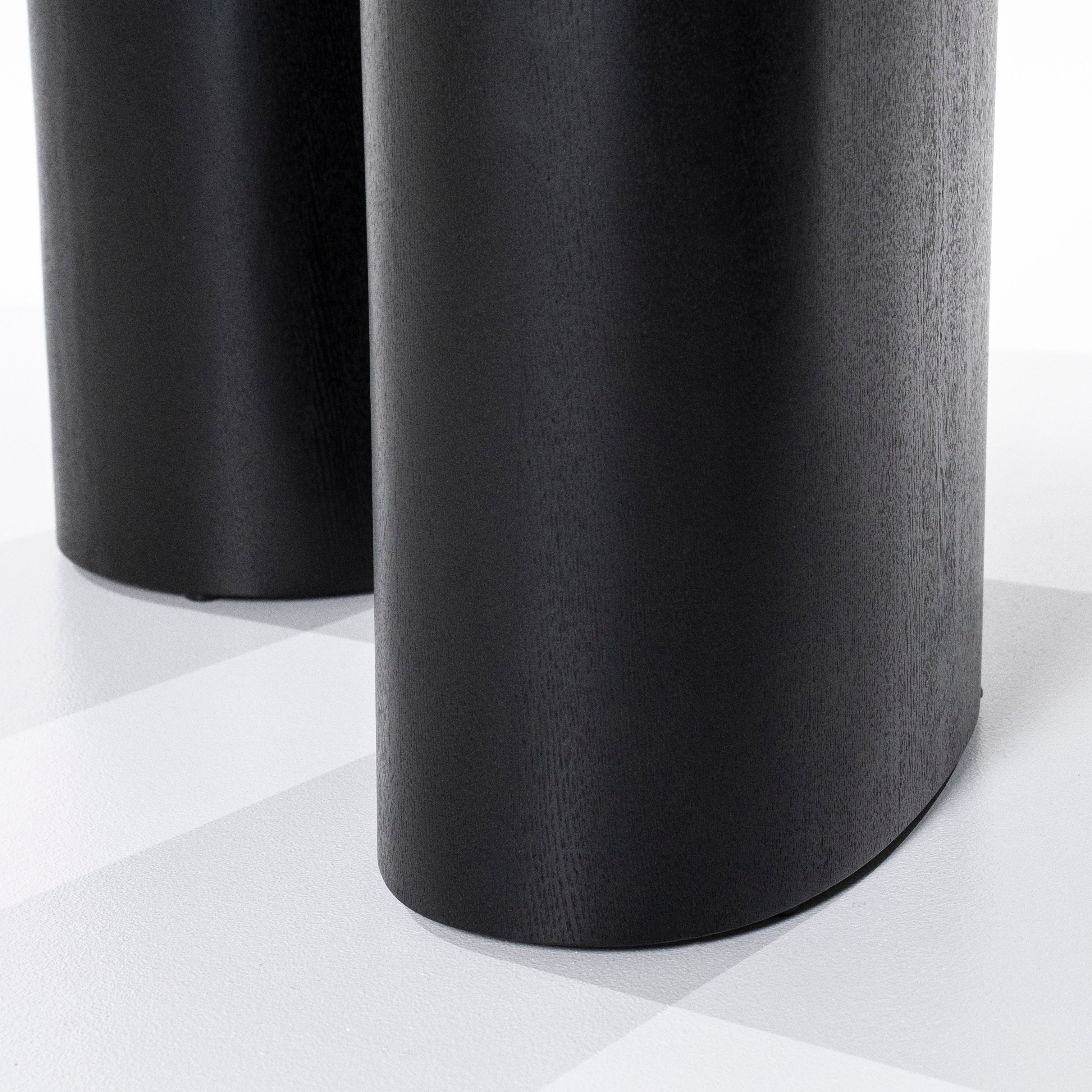 Stół WALTER czarny fornir dębowy