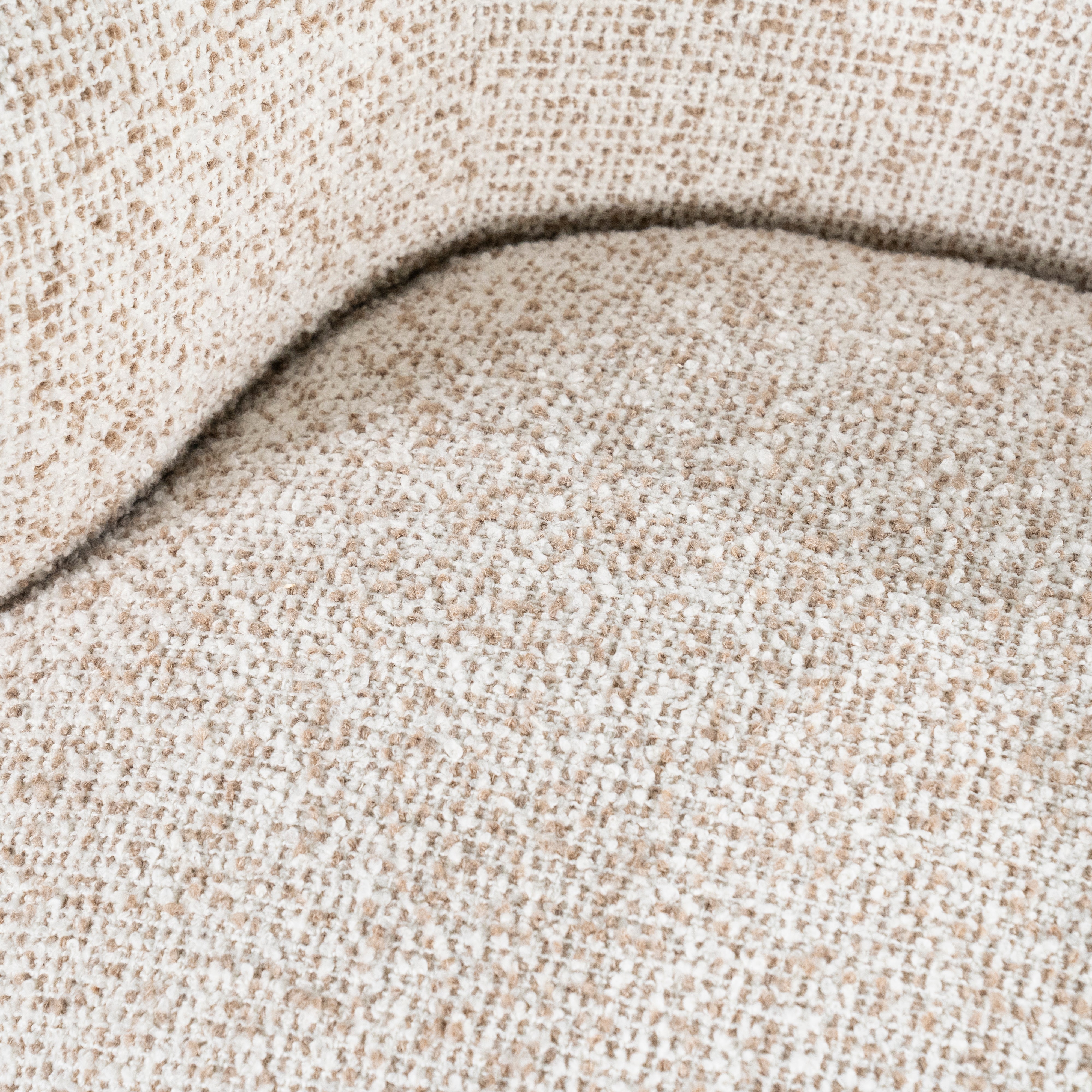 Křeslo MAEVE béžový melír