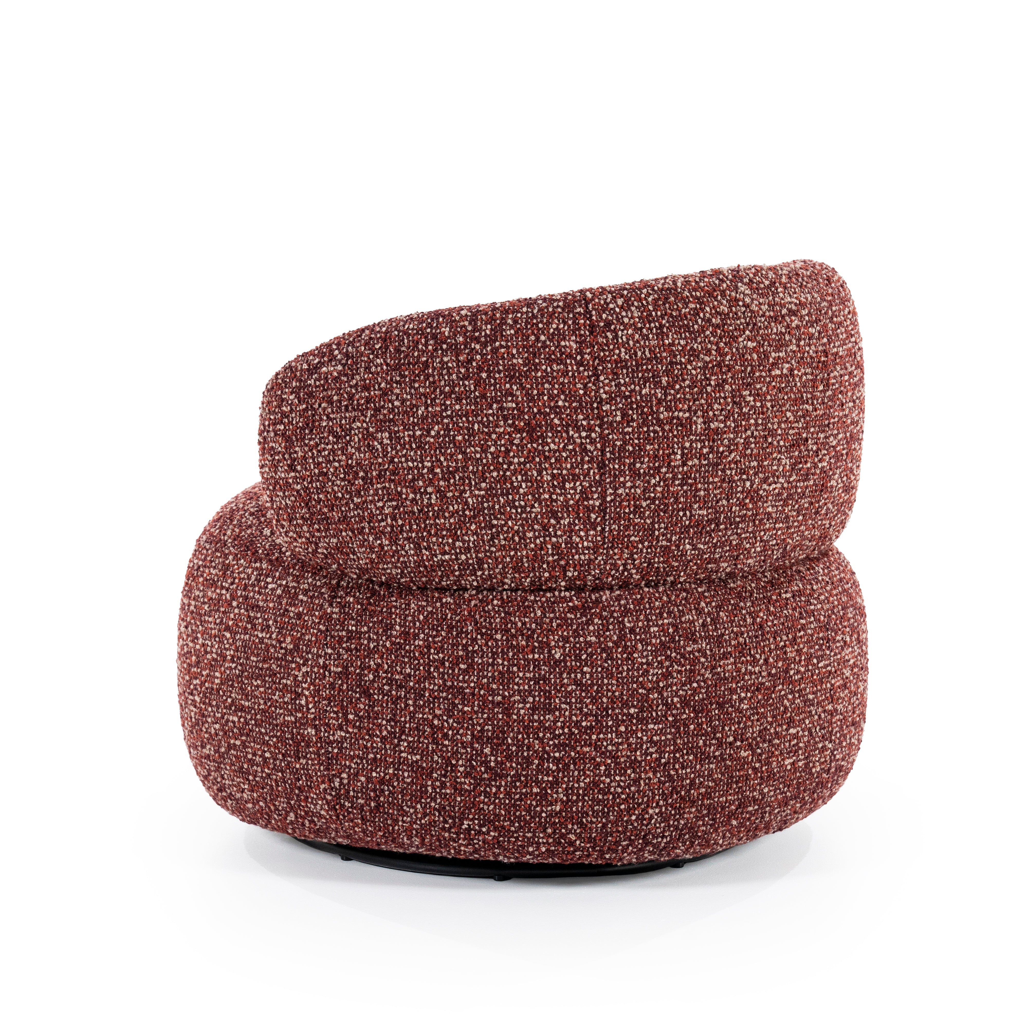 Křeslo MAEVE rudohnědý melír