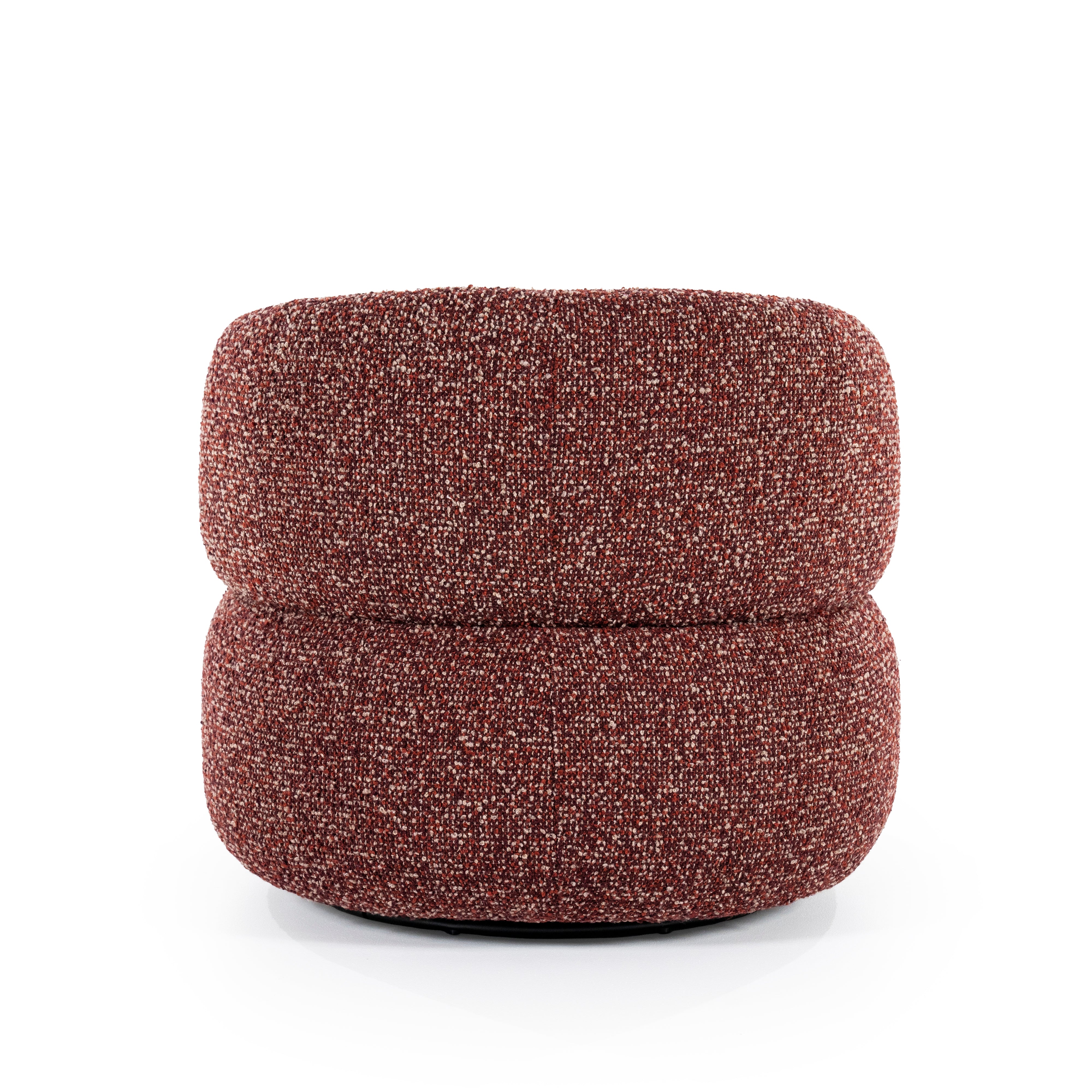 Křeslo MAEVE rudohnědý melír