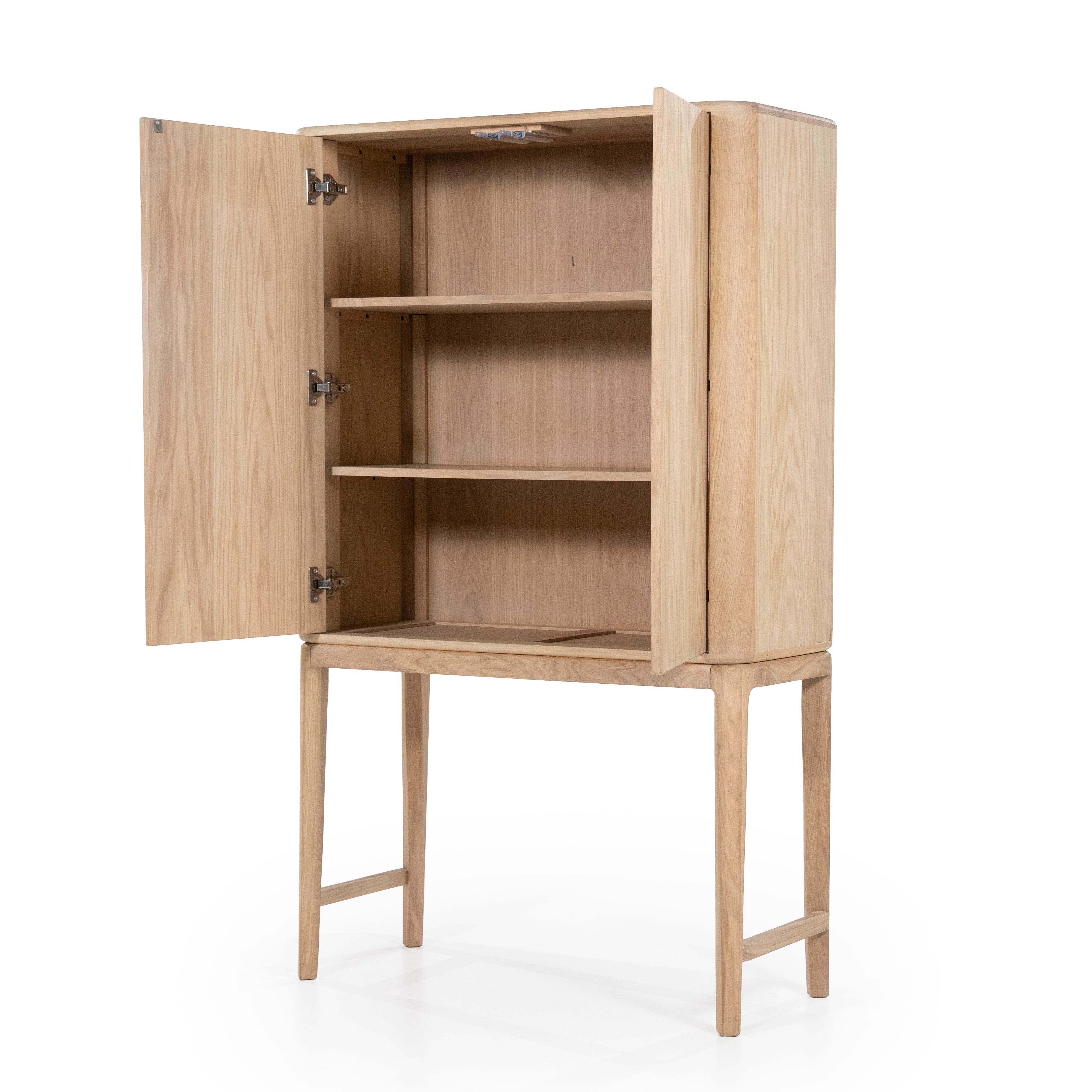 HARVEY high cabinet oak wood