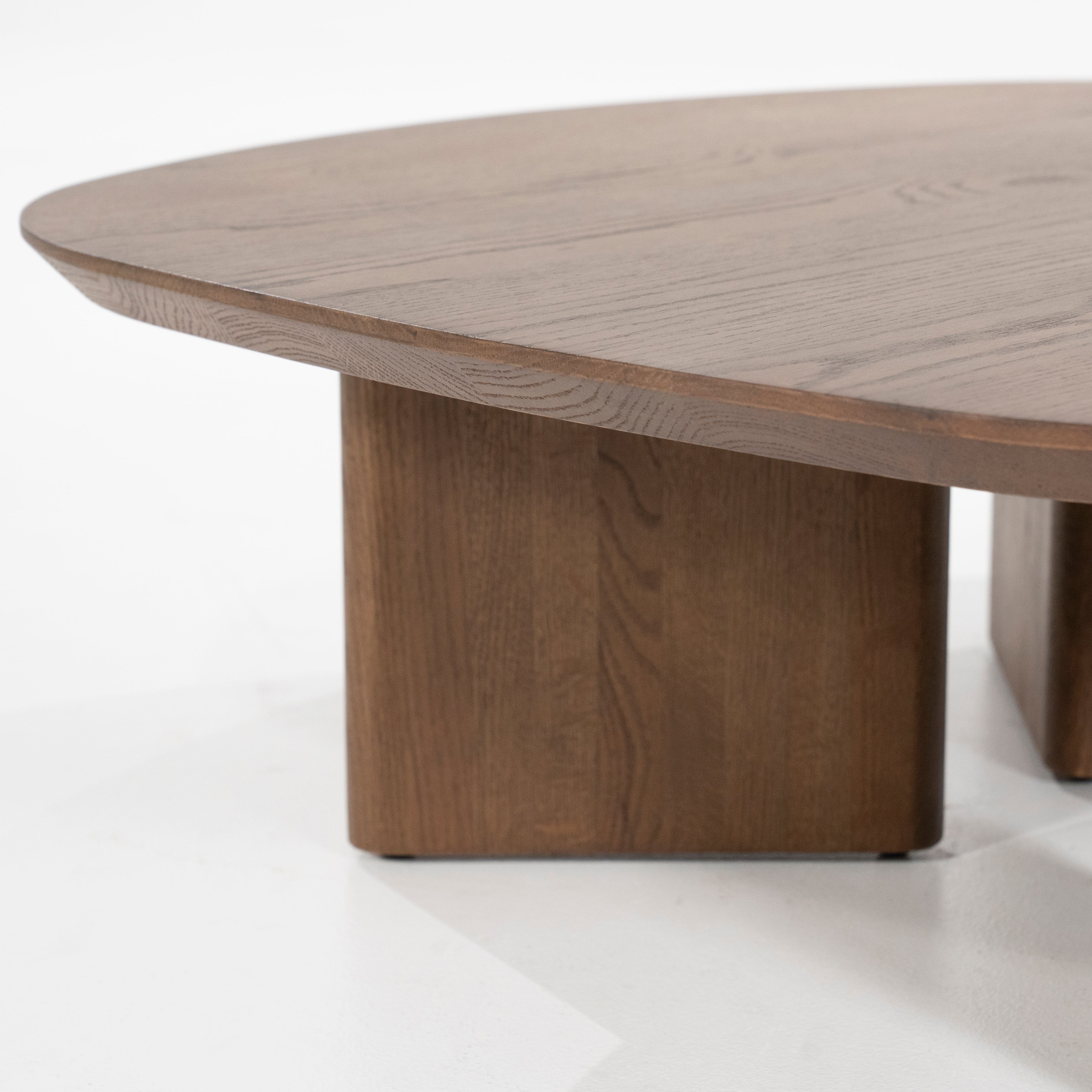 Coffee table STEF dark oak wood