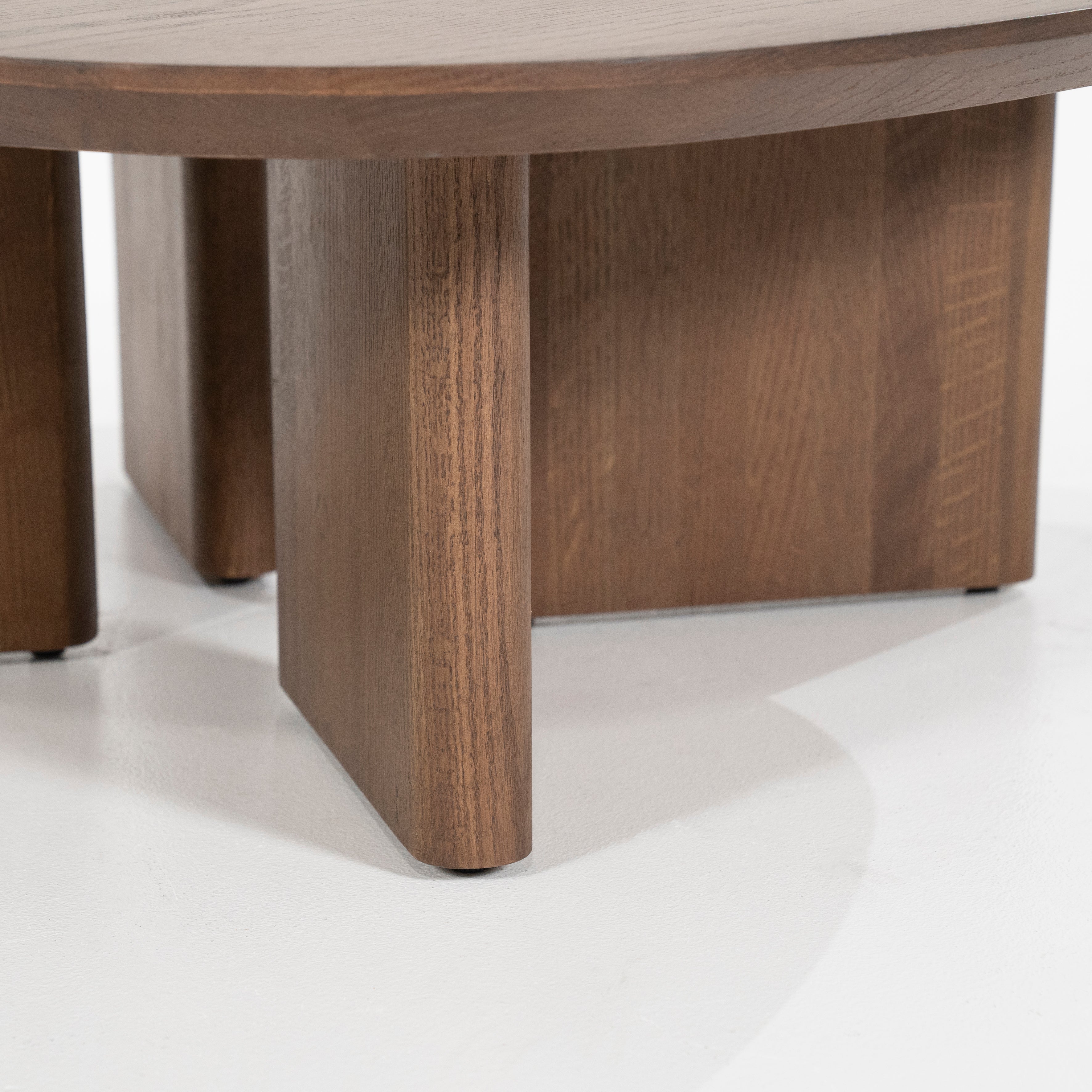 Coffee table STEF dark oak wood