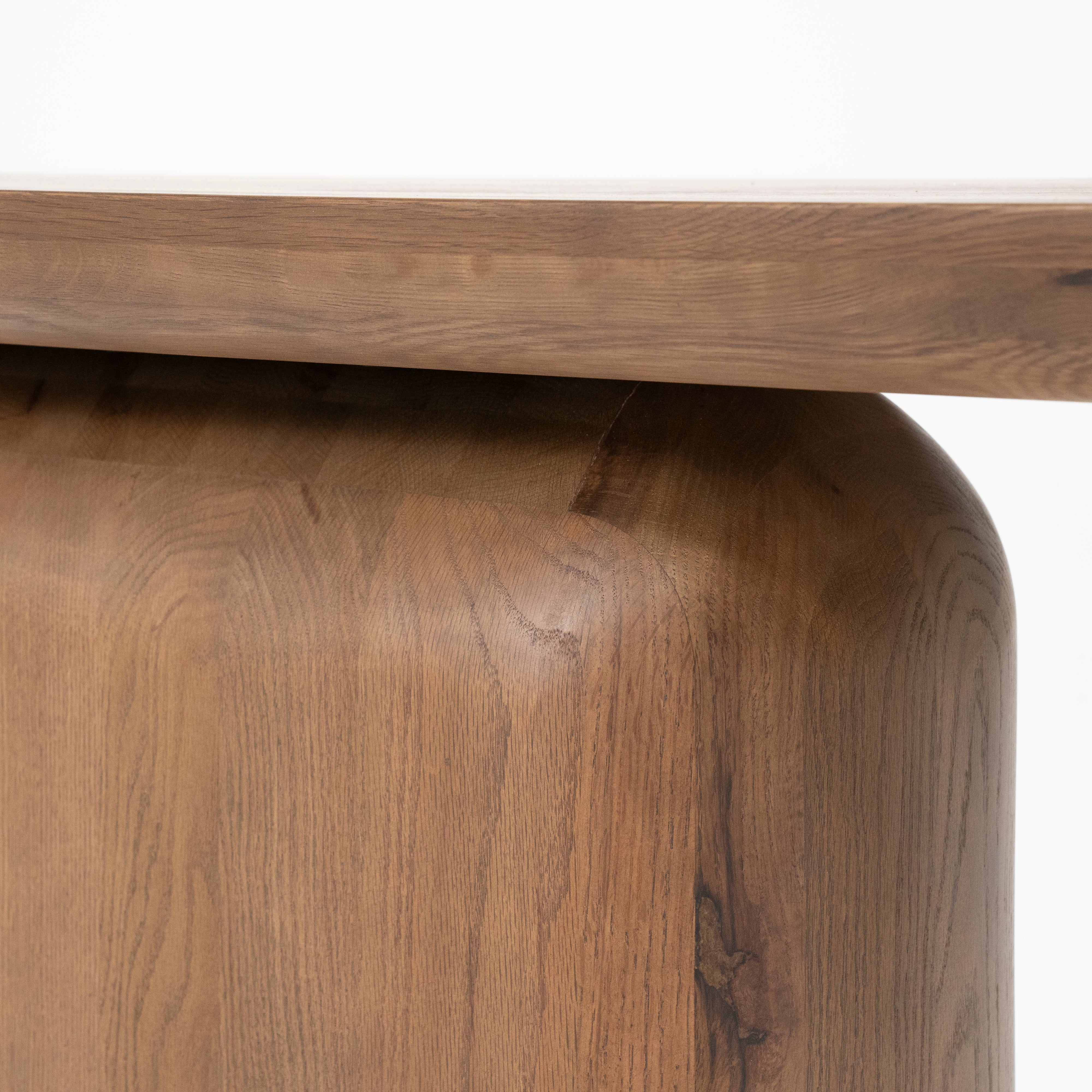 LEON Console Dark Oak Wood