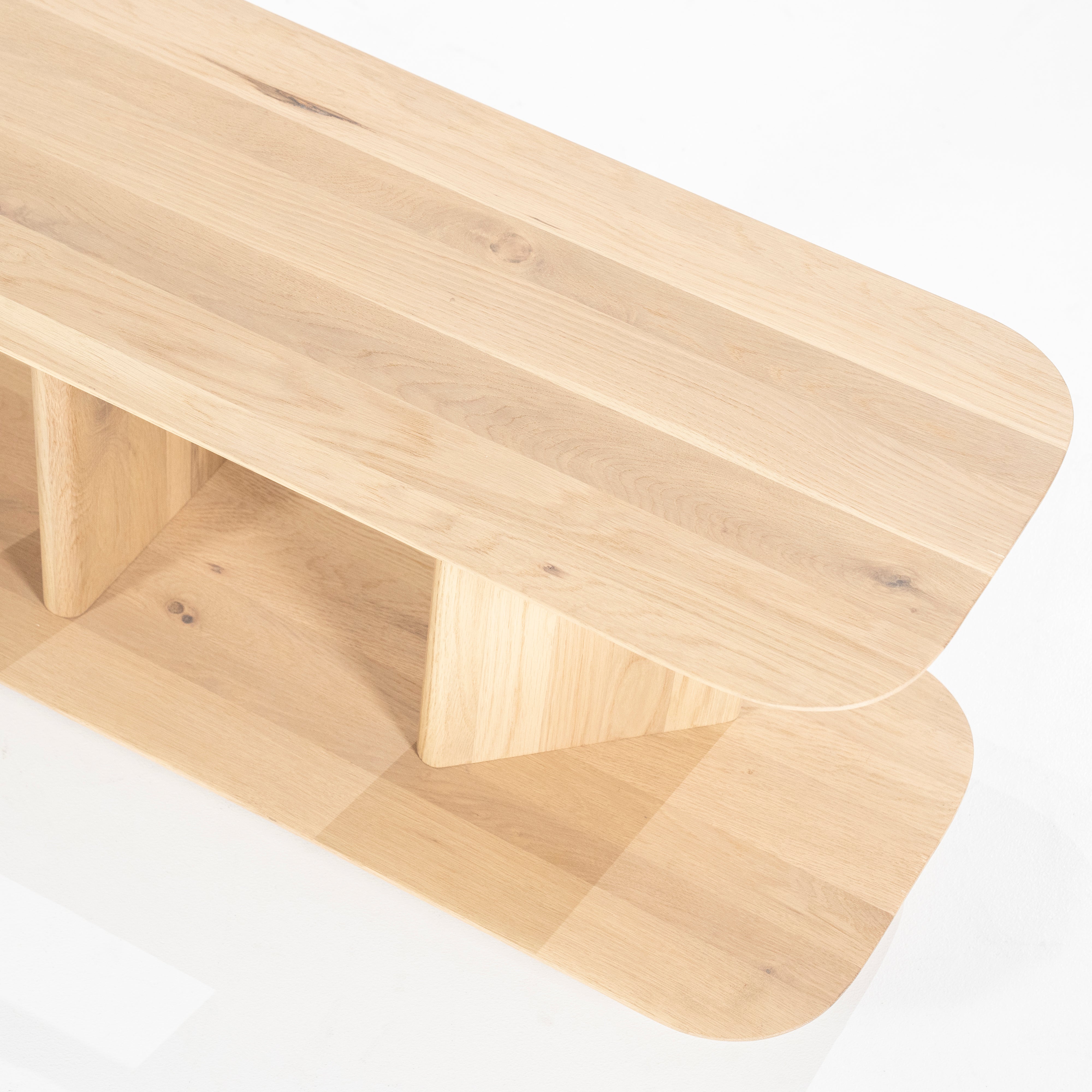 Szafka RTV TY drewno dębowe